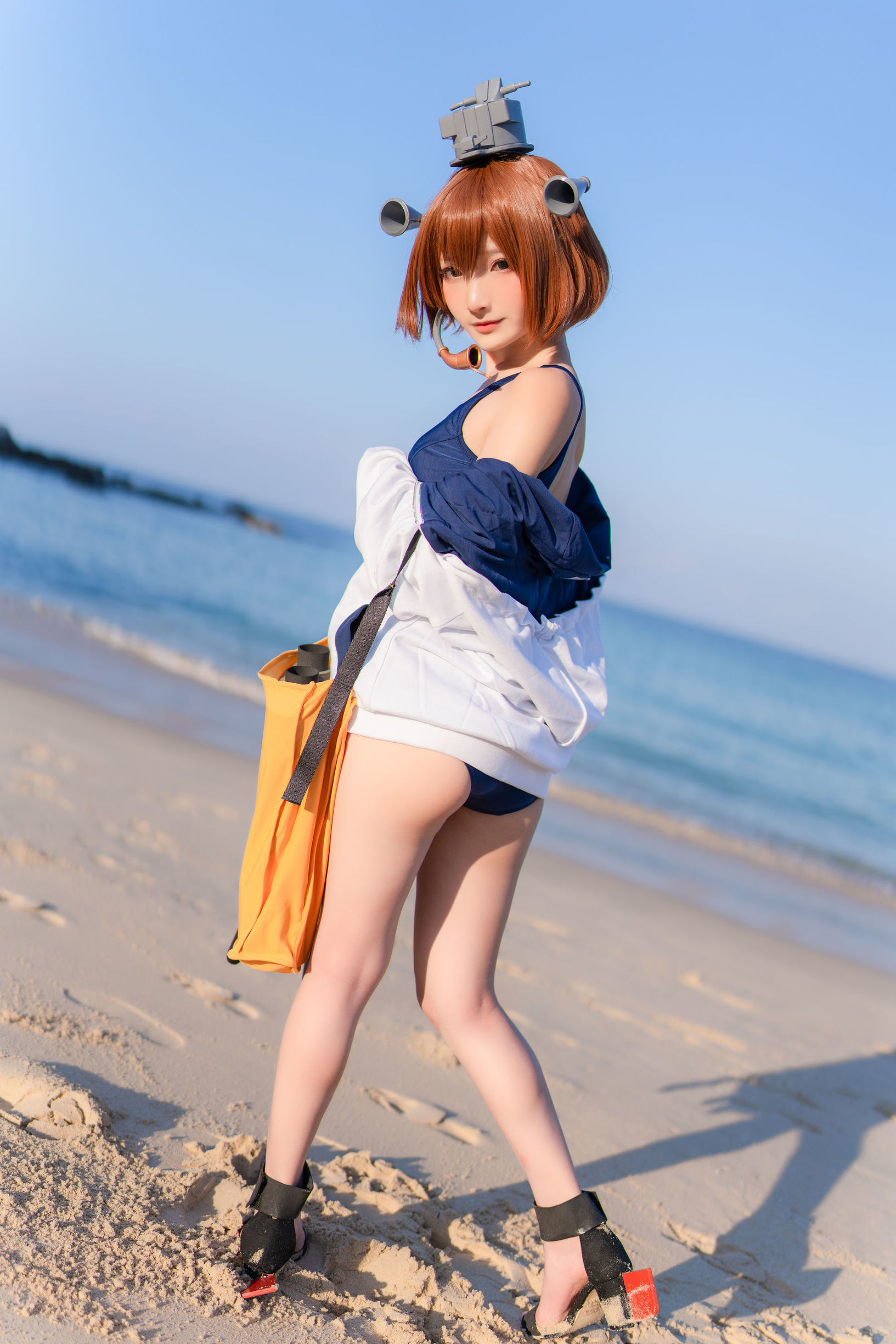 COS Welfare] Xiao Ding March 2020 [Fantasy Factory] School Swimsuit Sexy Swimsuit