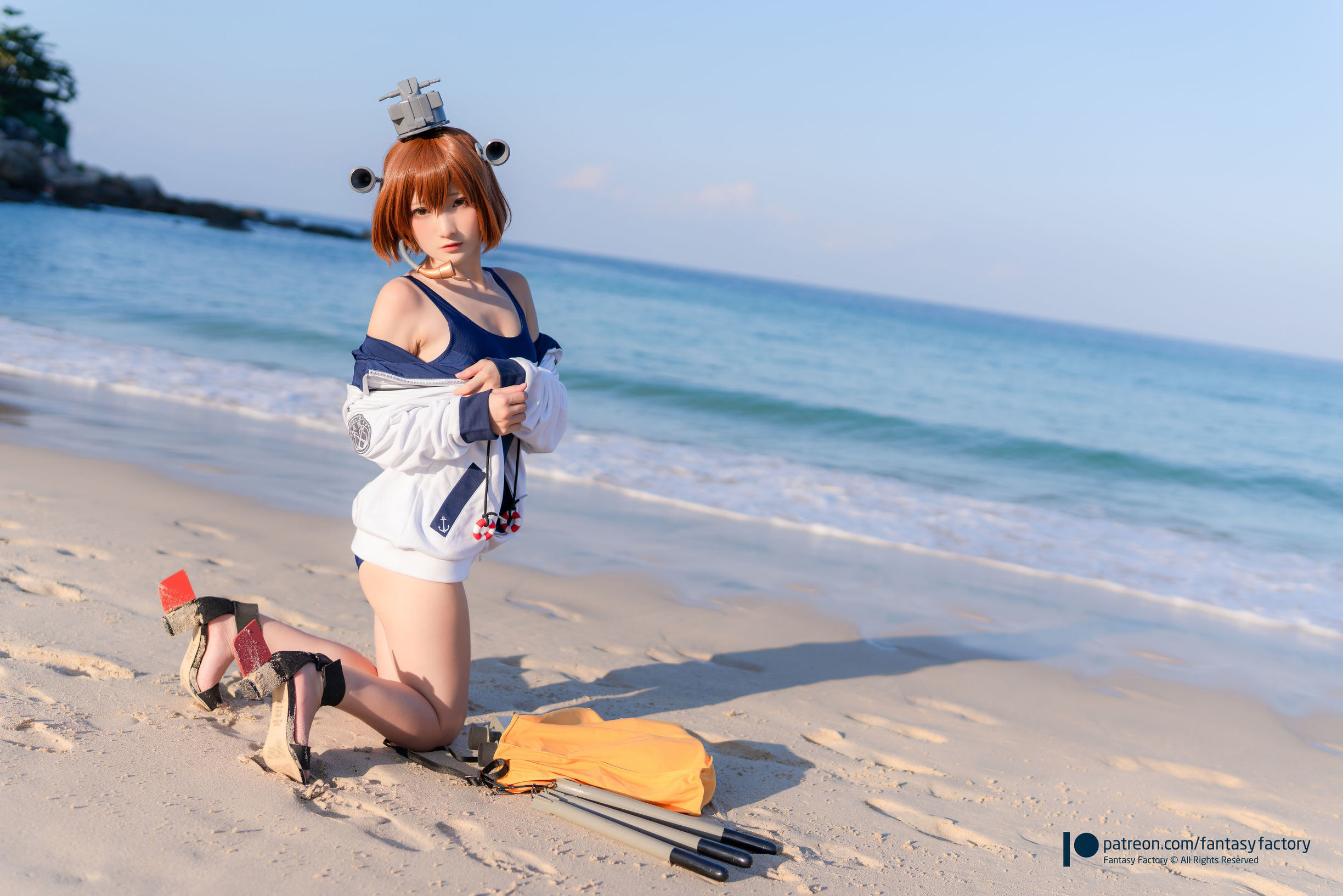 コスプレ福利] ショウディン 2020.03 [ファンタジー・ファクトリー] スクール水着 セクシー水着