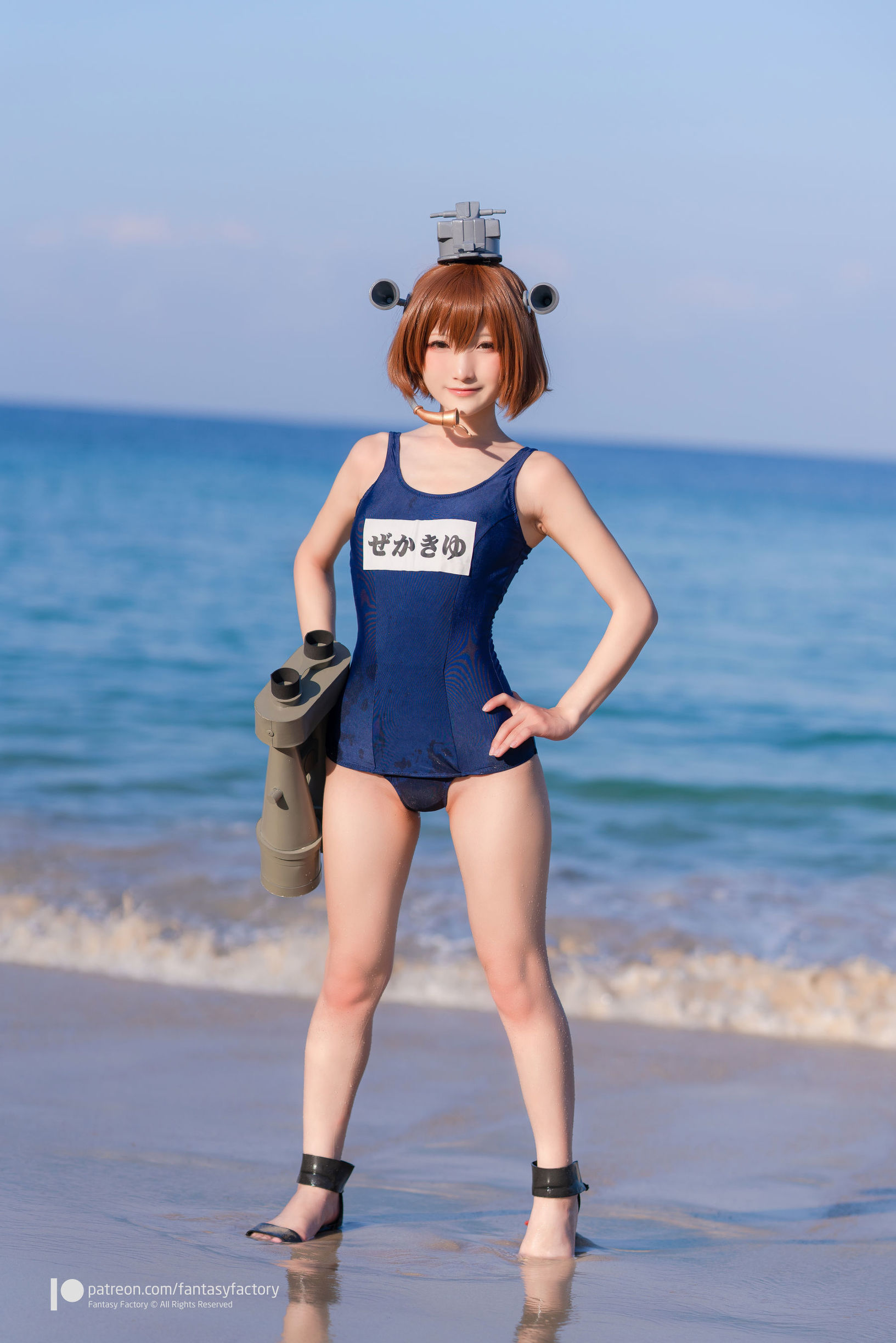 コスプレ福利] ショウディン 2020.03 [ファンタジー・ファクトリー] スクール水着 セクシー水着