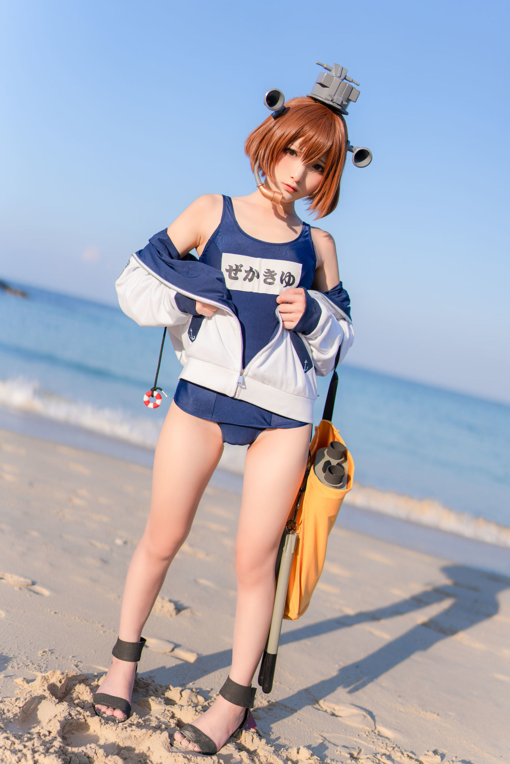 COS Welfare] Xiao Ding March 2020 [Fantasy Factory] School Swimsuit Sexy Swimsuit