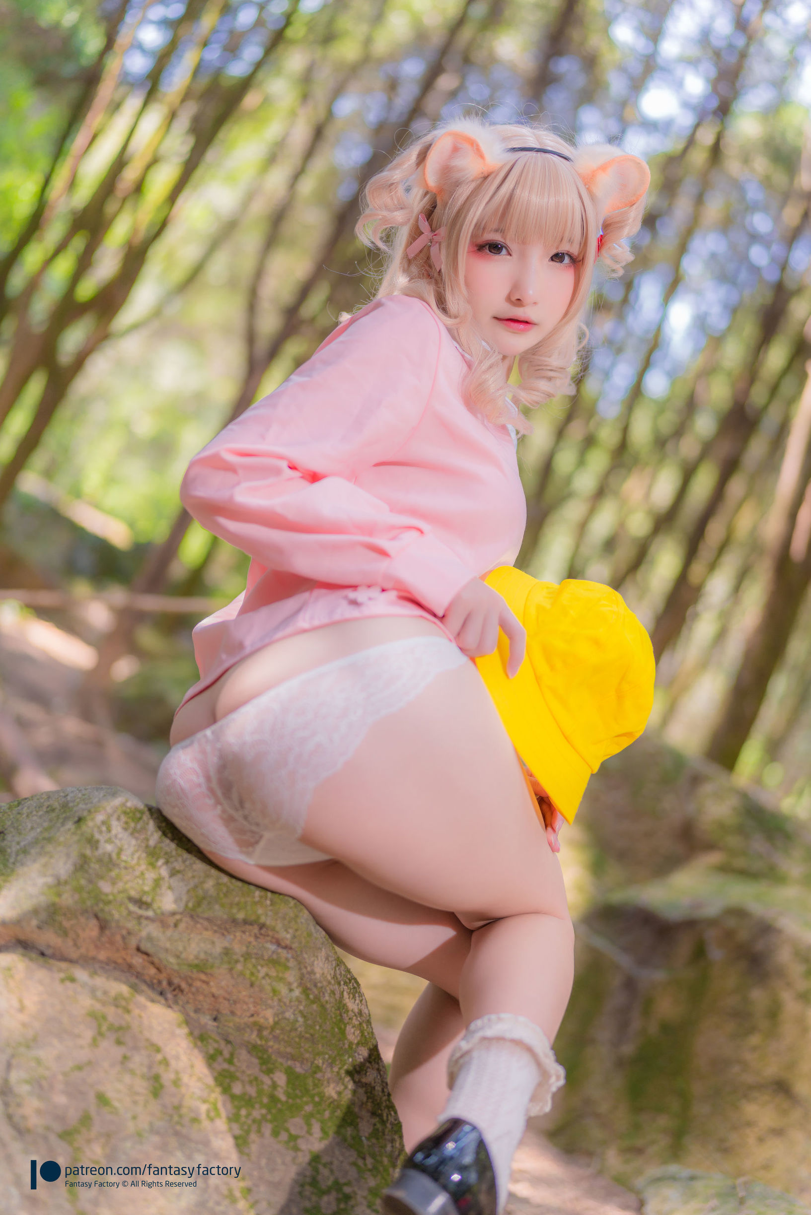 コスプレイフクシ] ショウディン 2020.04 [ファンタジーファクトリー] メイド セクシー ウサギ耳