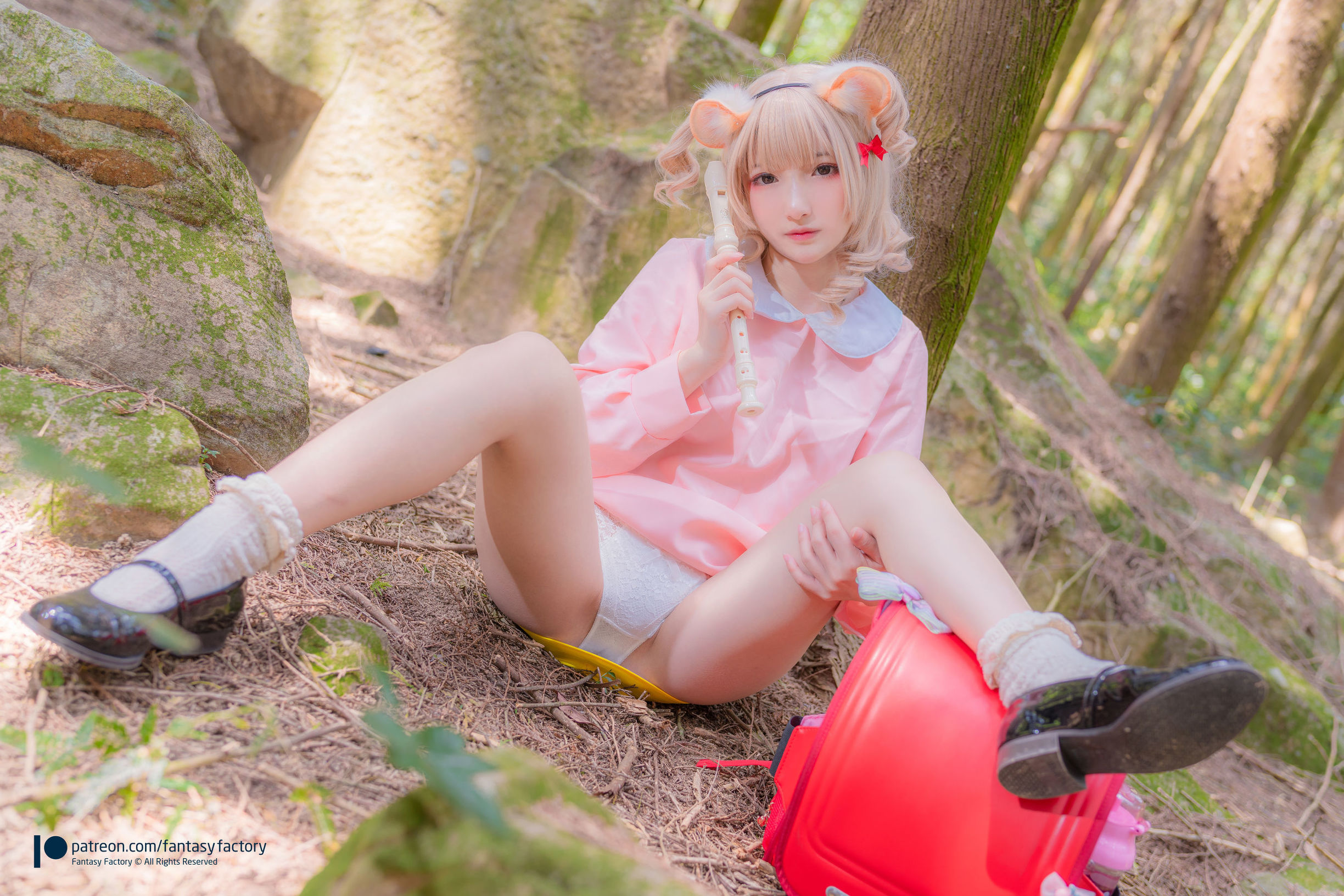コスプレイフクシ] ショウディン 2020.04 [ファンタジーファクトリー] メイド セクシー ウサギ耳