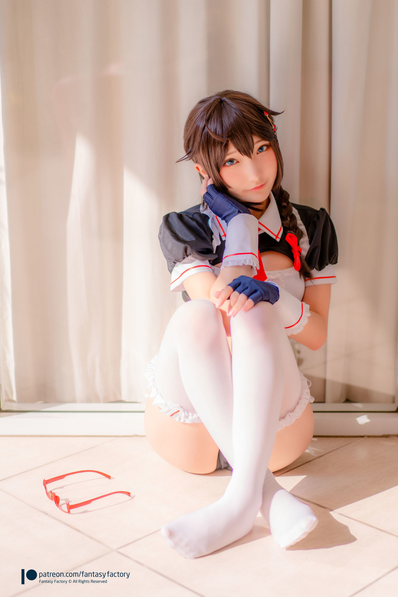 コスプレイフクシ] ショウディン 2020.04 [ファンタジーファクトリー] メイド セクシー ウサギ耳