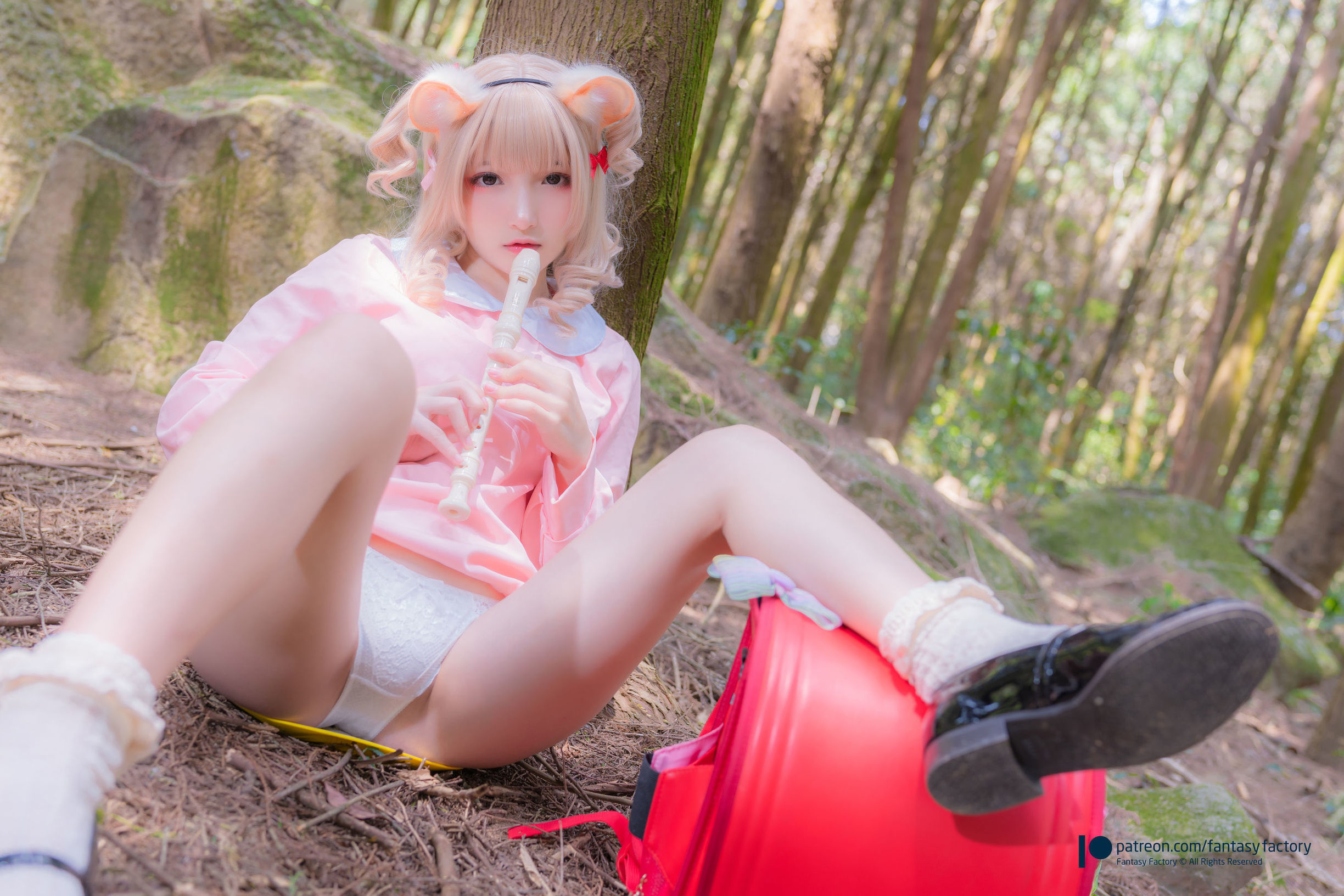 コスプレイフクシ] ショウディン 2020.04 [ファンタジーファクトリー] メイド セクシー ウサギ耳