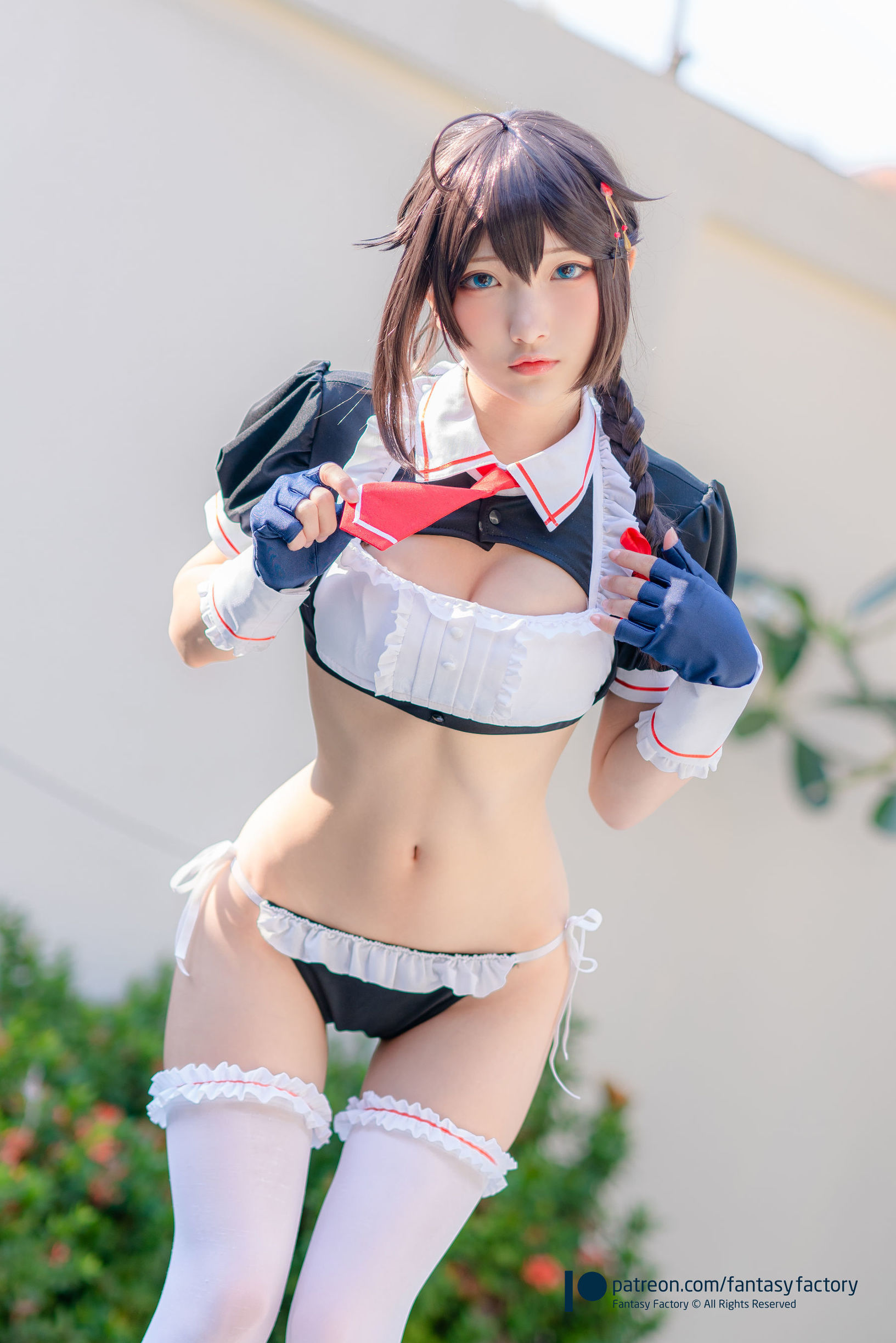コスプレイフクシ] ショウディン 2020.04 [ファンタジーファクトリー] メイド セクシー ウサギ耳