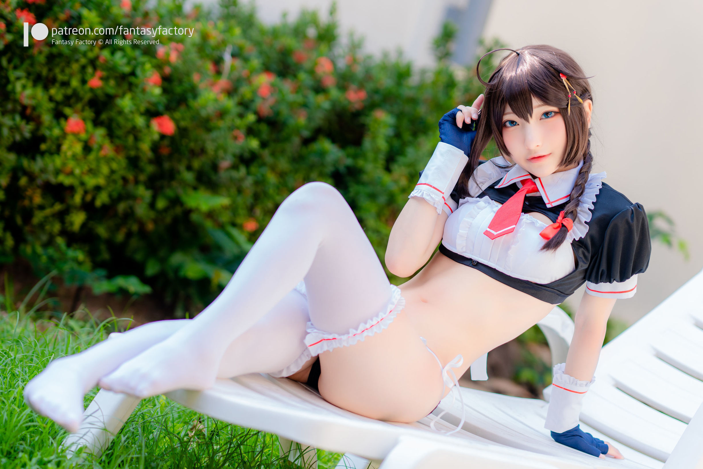 コスプレイフクシ] ショウディン 2020.04 [ファンタジーファクトリー] メイド セクシー ウサギ耳