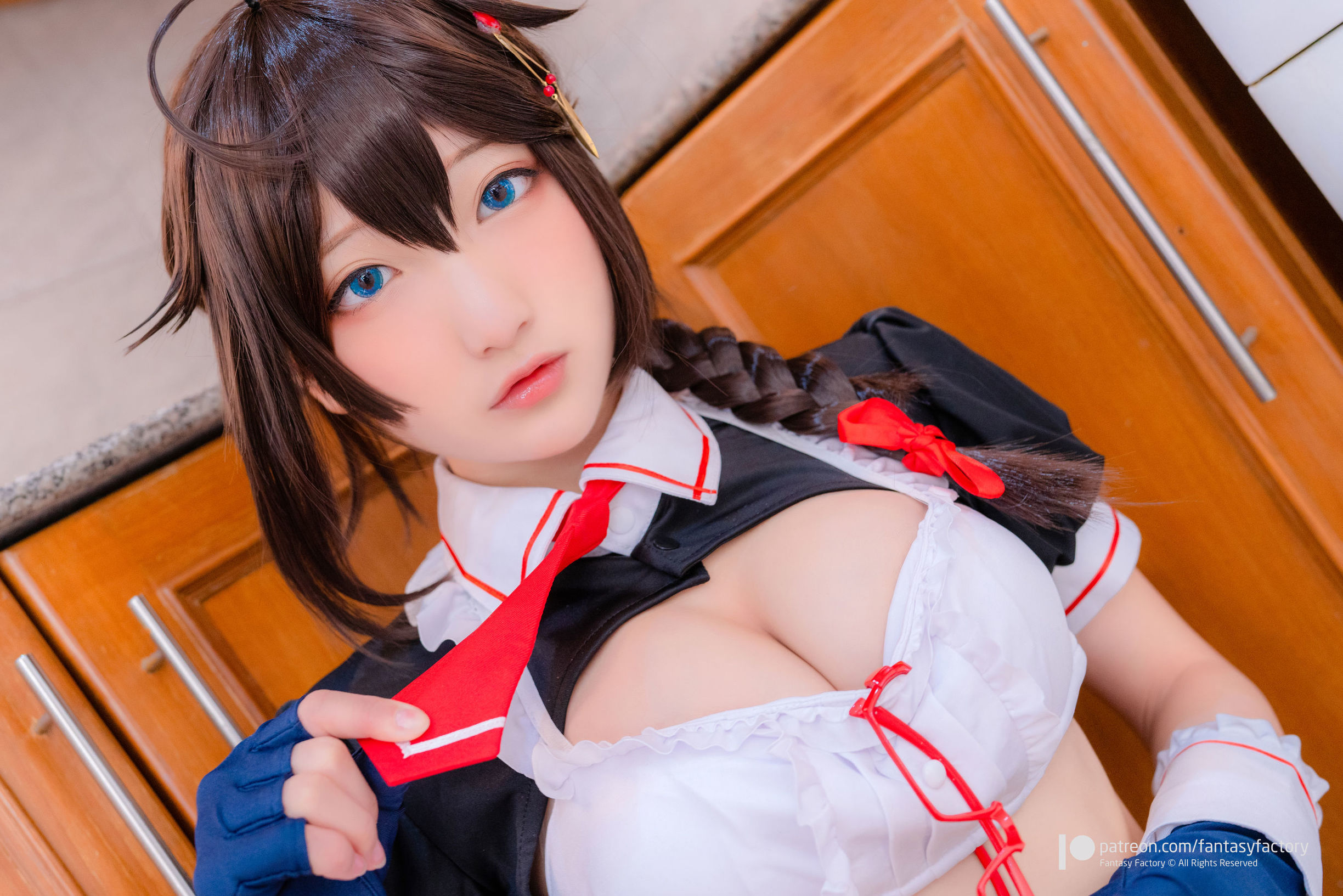 コスプレイフクシ] ショウディン 2020.04 [ファンタジーファクトリー] メイド セクシー ウサギ耳