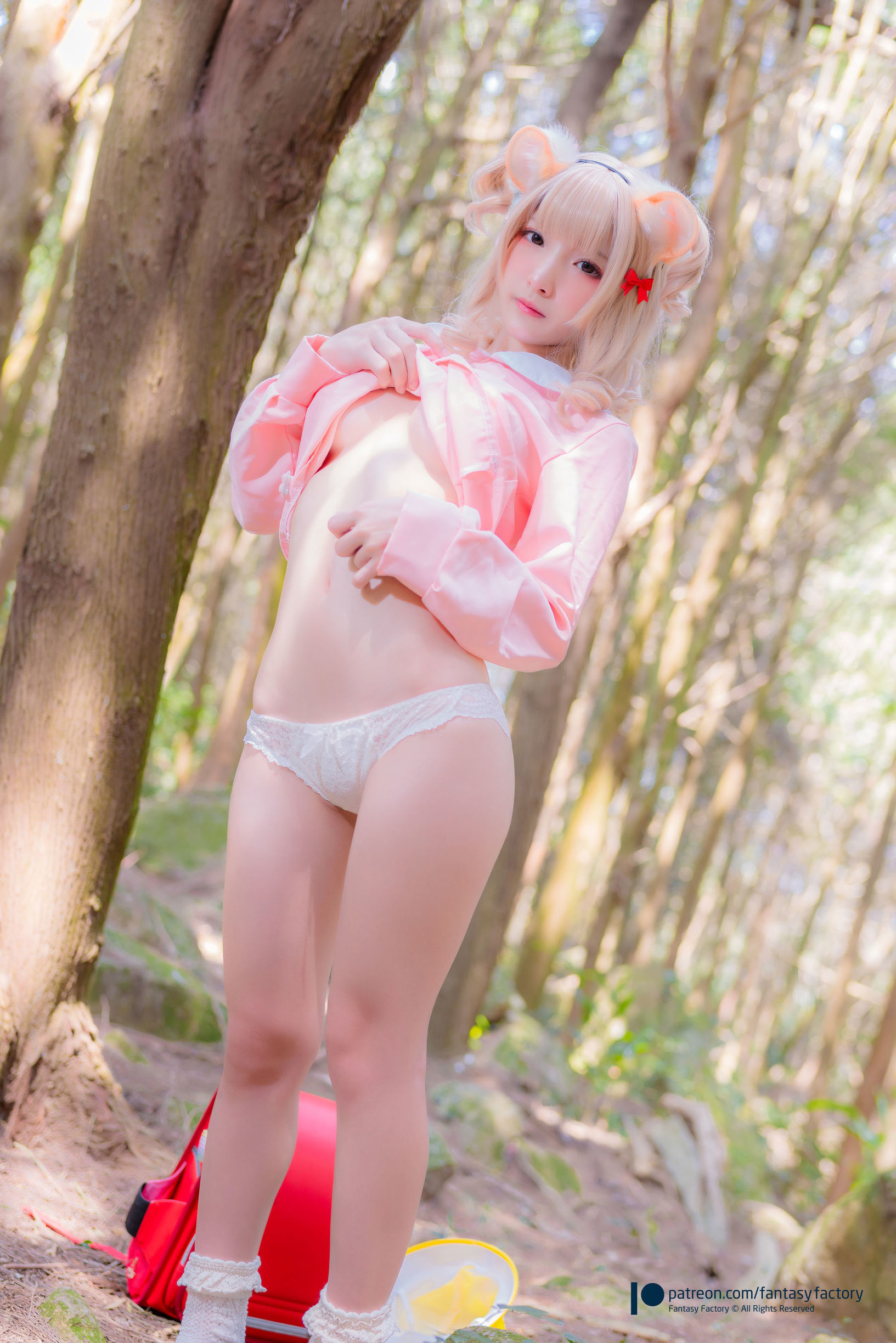コスプレイフクシ] ショウディン 2020.04 [ファンタジーファクトリー] メイド セクシー ウサギ耳