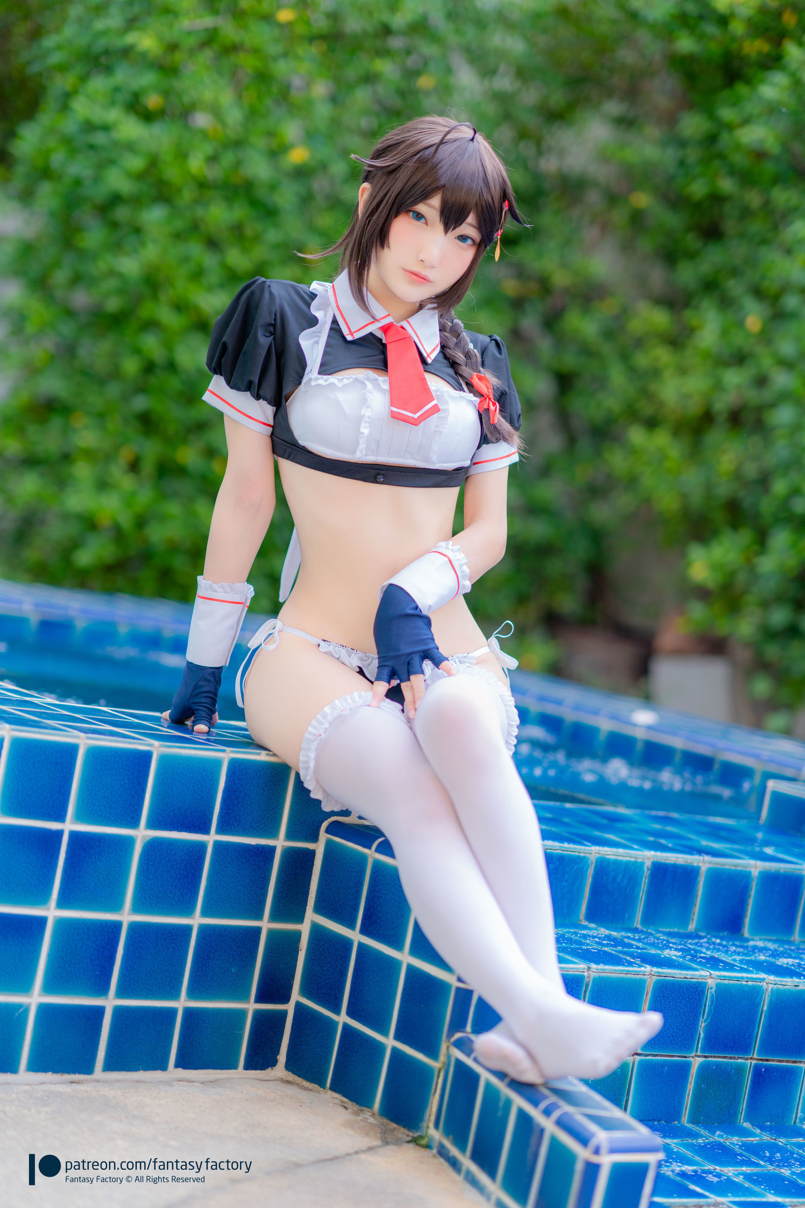 コスプレイフクシ] ショウディン 2020.04 [ファンタジーファクトリー] メイド セクシー ウサギ耳