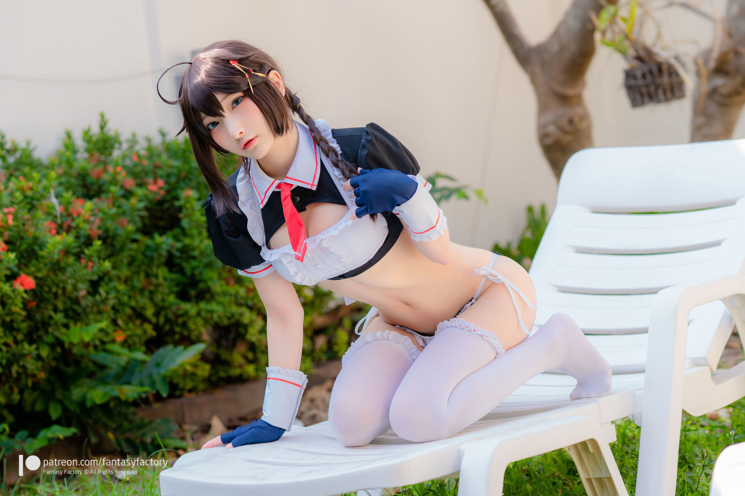 コスプレイフクシ] ショウディン 2020.04 [ファンタジーファクトリー] メイド セクシー ウサギ耳