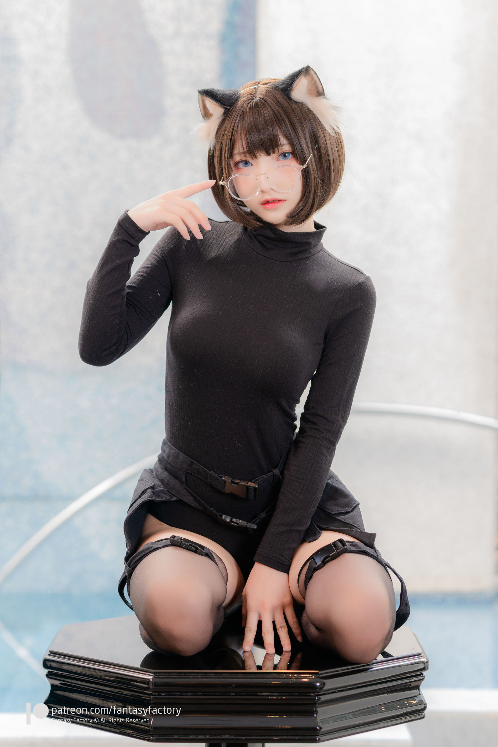 COSplay ฟู่อลี่] เซี่ยวติงคอสเพลย์ 2020.01 [Fantasy Factory] เฮย丝 หยุ่นฟู JK