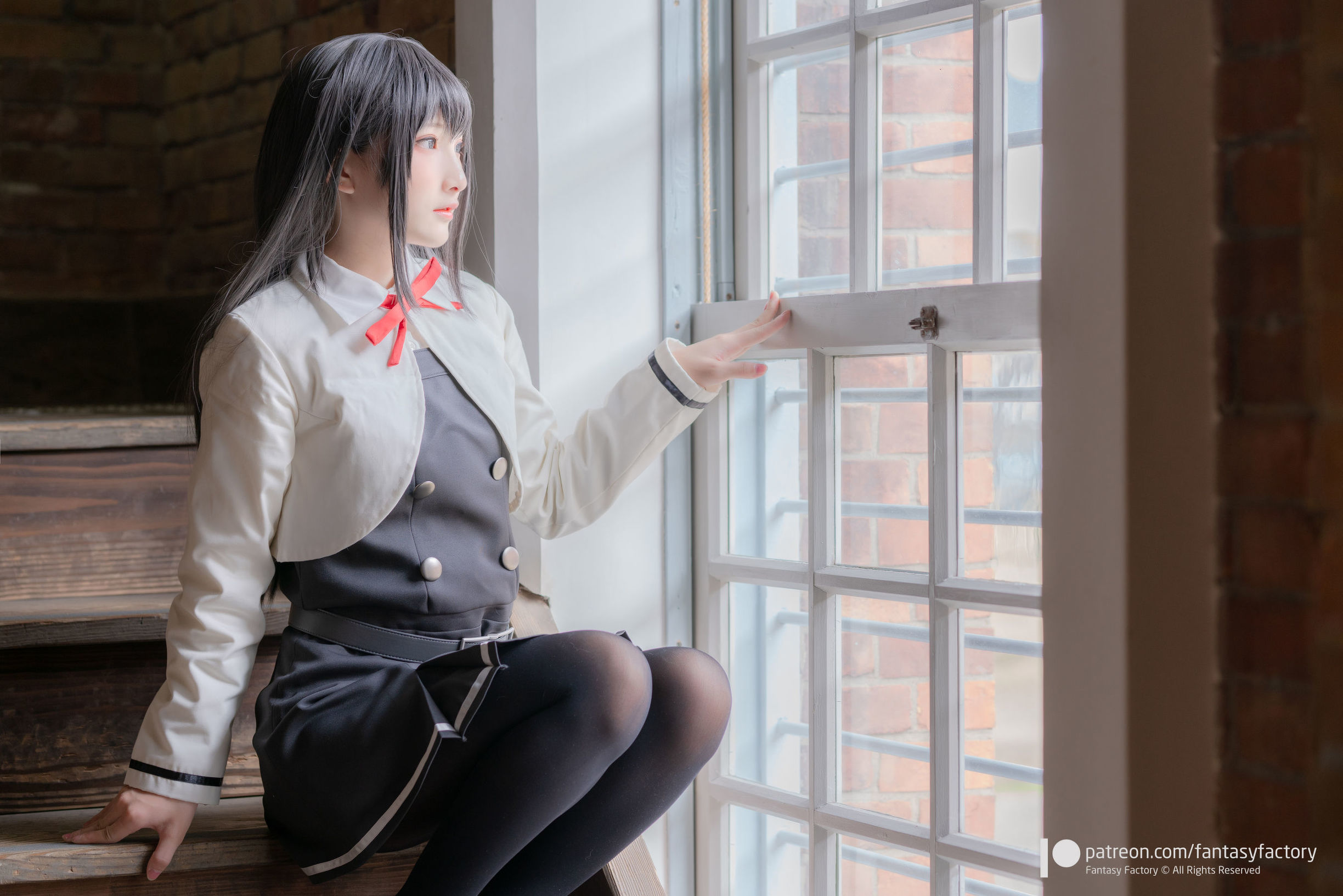 COSplay ฟู่อลี่] เซี่ยวติงคอสเพลย์ 2020.01 [Fantasy Factory] เฮย丝 หยุ่นฟู JK