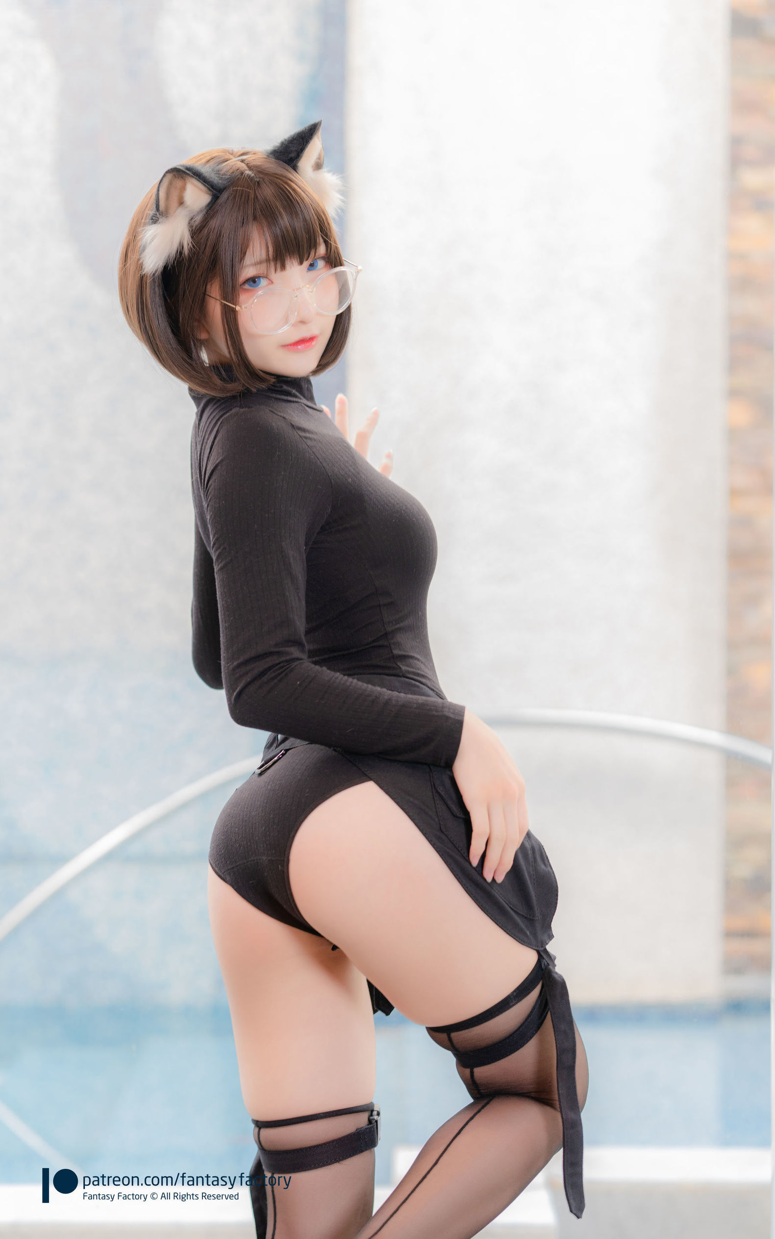 COSplay ฟู่อลี่] เซี่ยวติงคอสเพลย์ 2020.01 [Fantasy Factory] เฮย丝 หยุ่นฟู JK