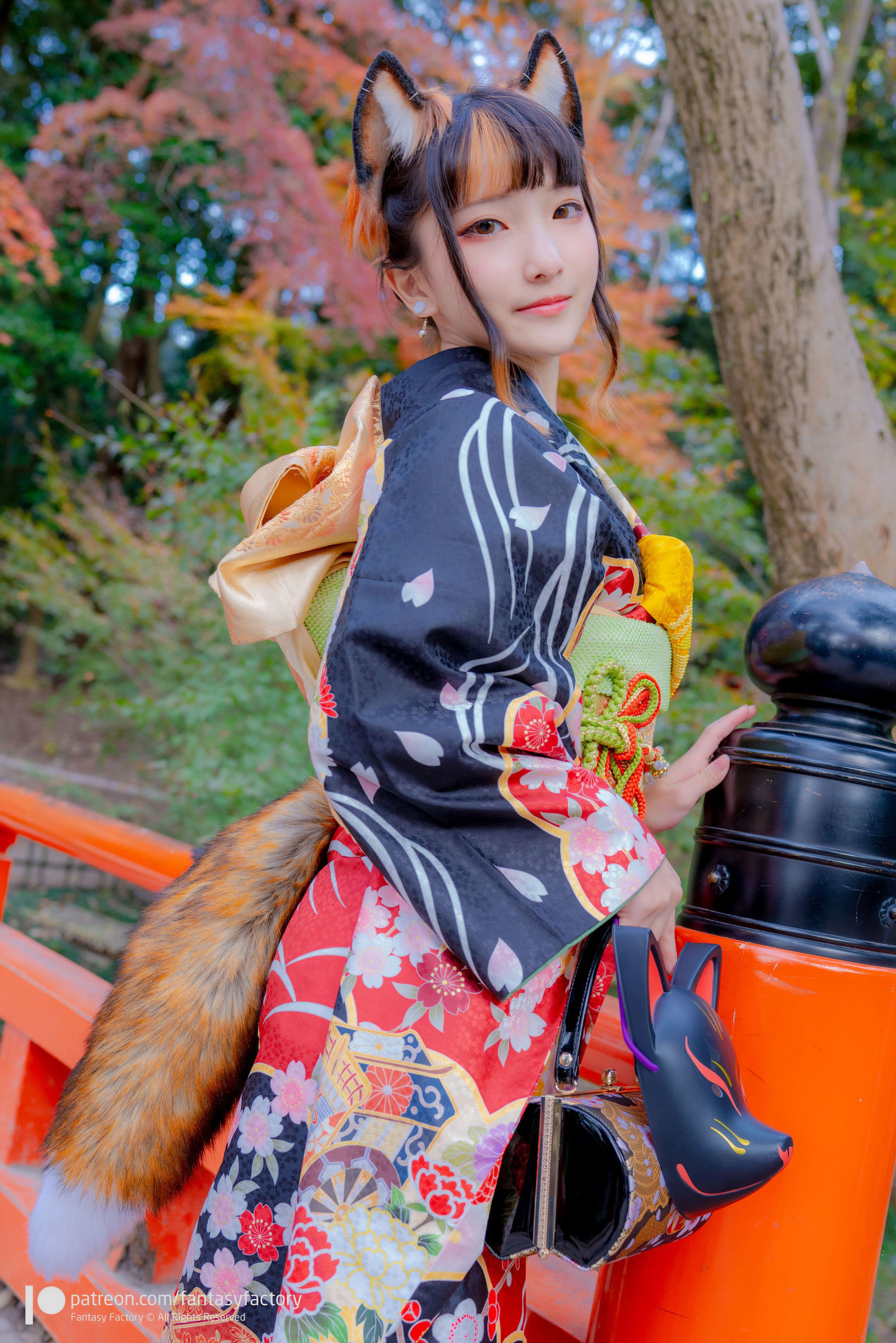 COS 복지] 소딩 코스프레 2020.01 [판타지 팩토리] 흑실 기모노 JK