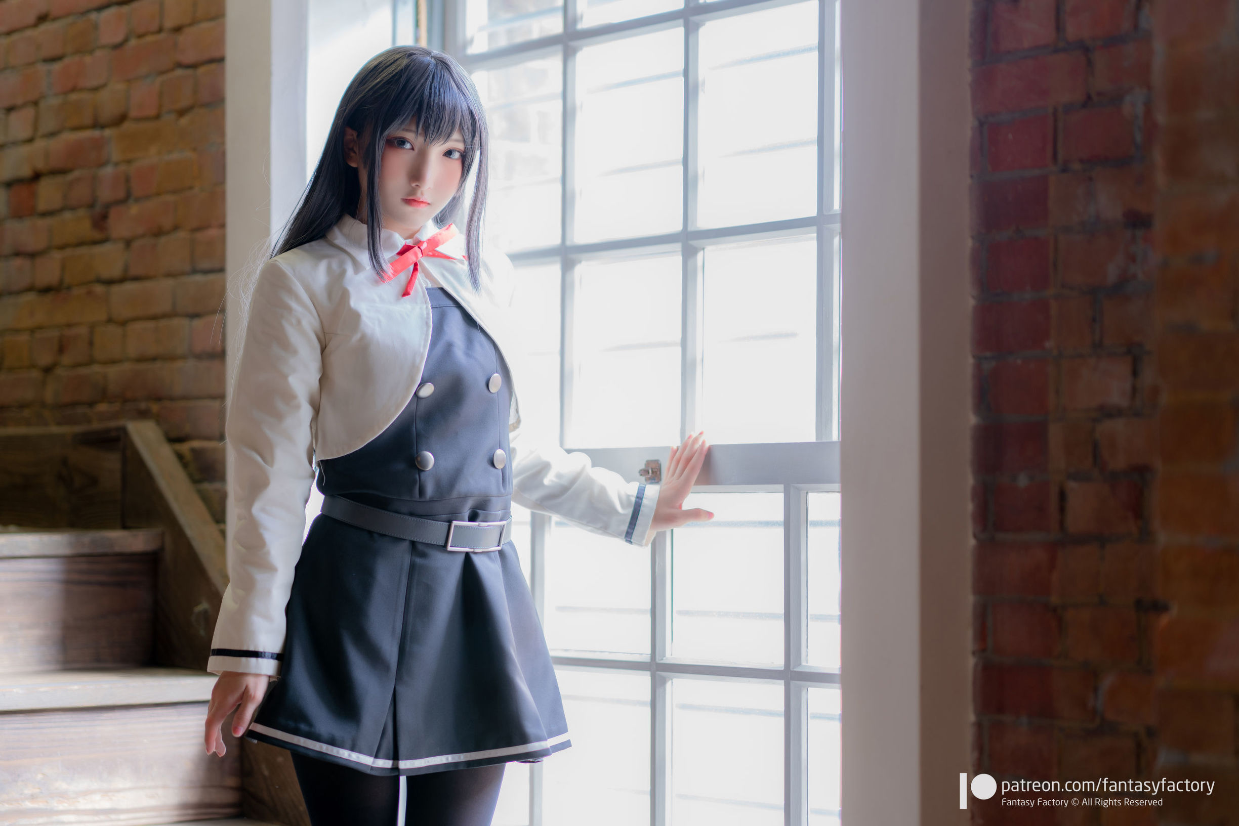 COSplay ฟู่อลี่] เซี่ยวติงคอสเพลย์ 2020.01 [Fantasy Factory] เฮย丝 หยุ่นฟู JK