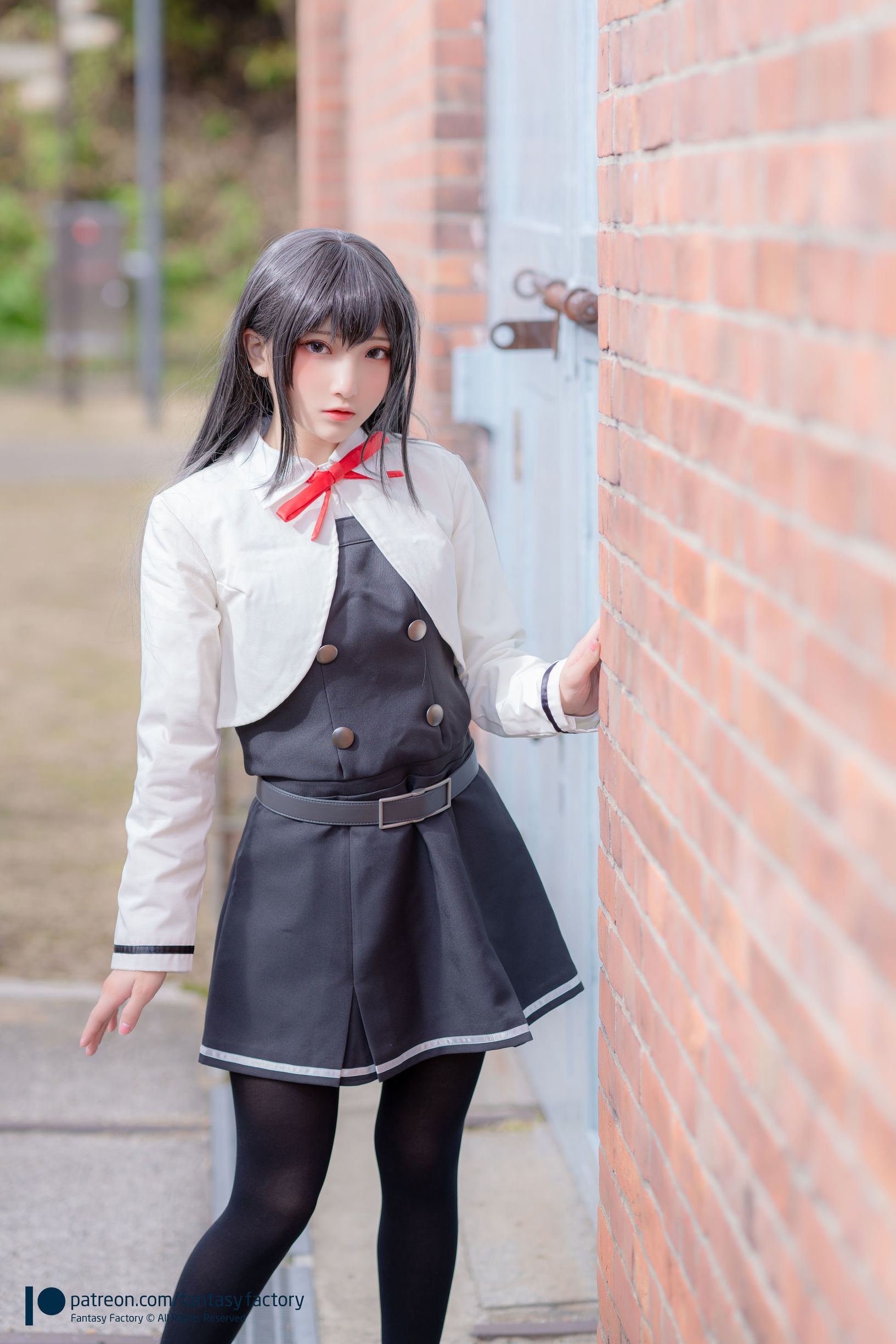 COS Phúc lợi] Tiểu Đinh Cosplay 2020.01 [Fantasy Factory] Vớ đen, Kimono JK
