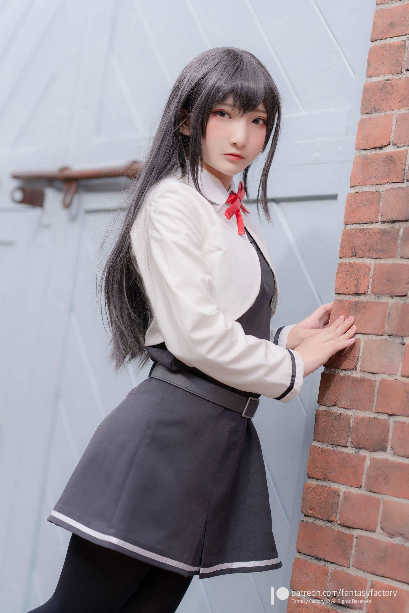 COS Phúc lợi] Tiểu Đinh Cosplay 2020.01 [Fantasy Factory] Vớ đen, Kimono JK