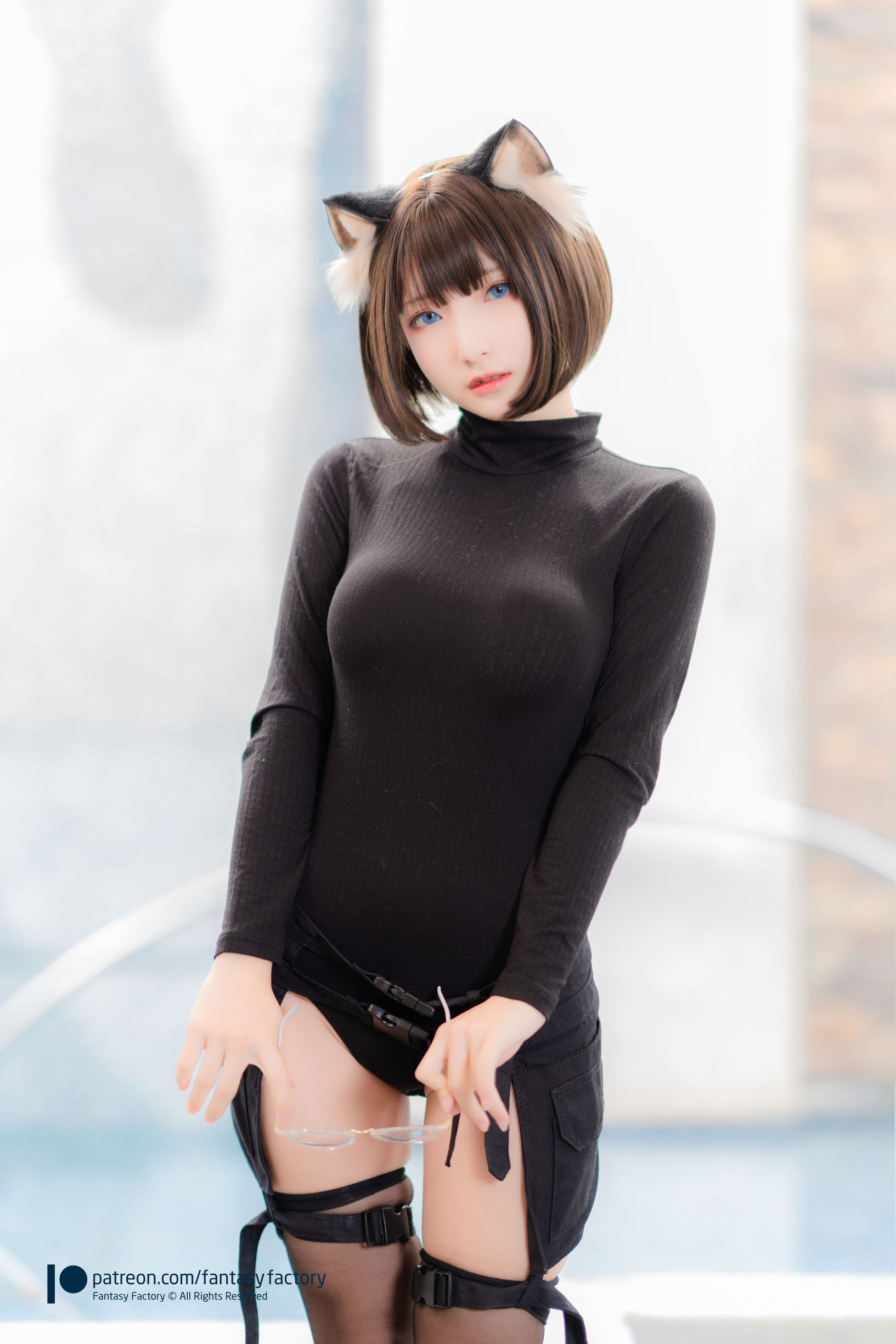 COSplay ฟู่อลี่] เซี่ยวติงคอสเพลย์ 2020.01 [Fantasy Factory] เฮย丝 หยุ่นฟู JK
