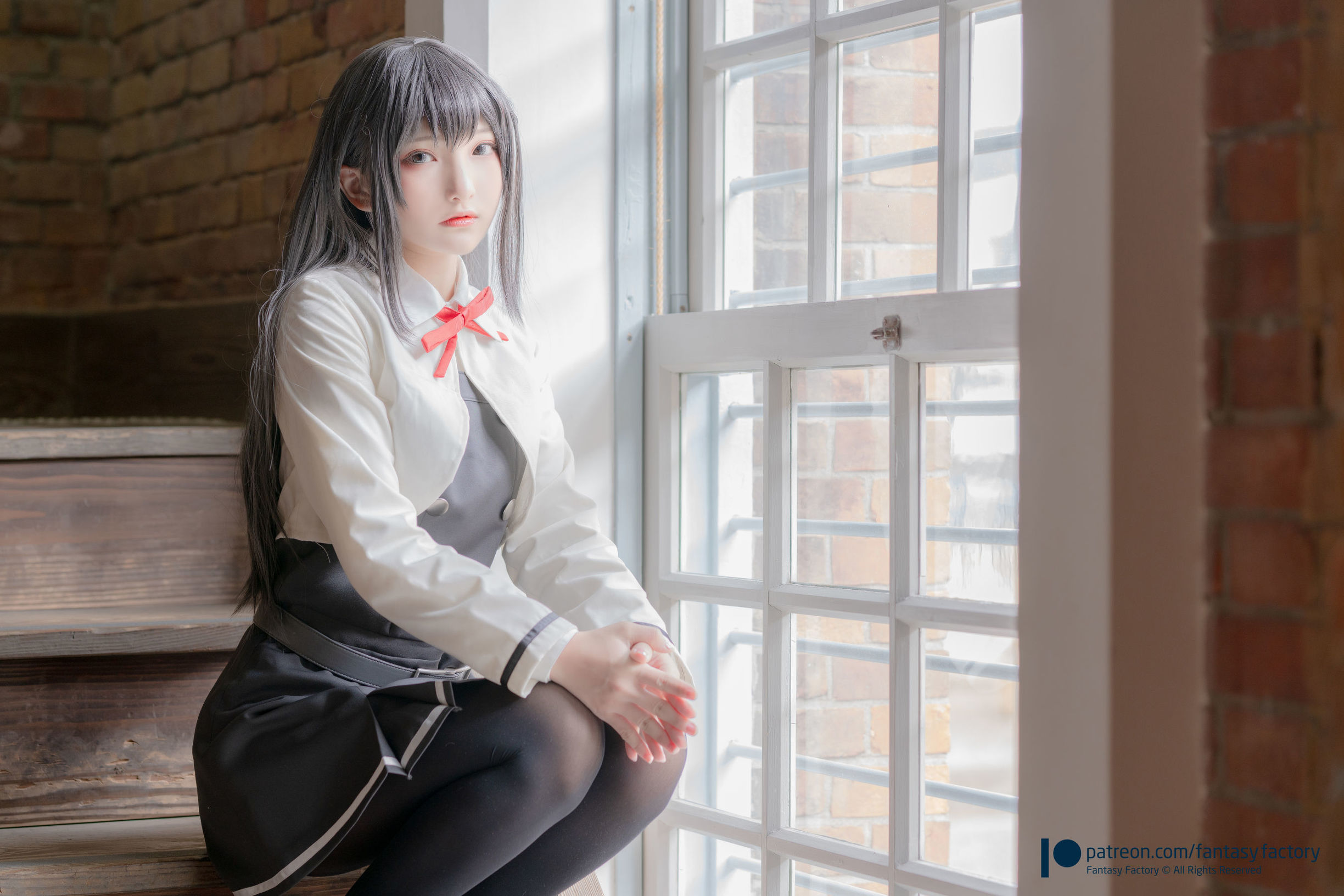 COSplay ฟู่อลี่] เซี่ยวติงคอสเพลย์ 2020.01 [Fantasy Factory] เฮย丝 หยุ่นฟู JK