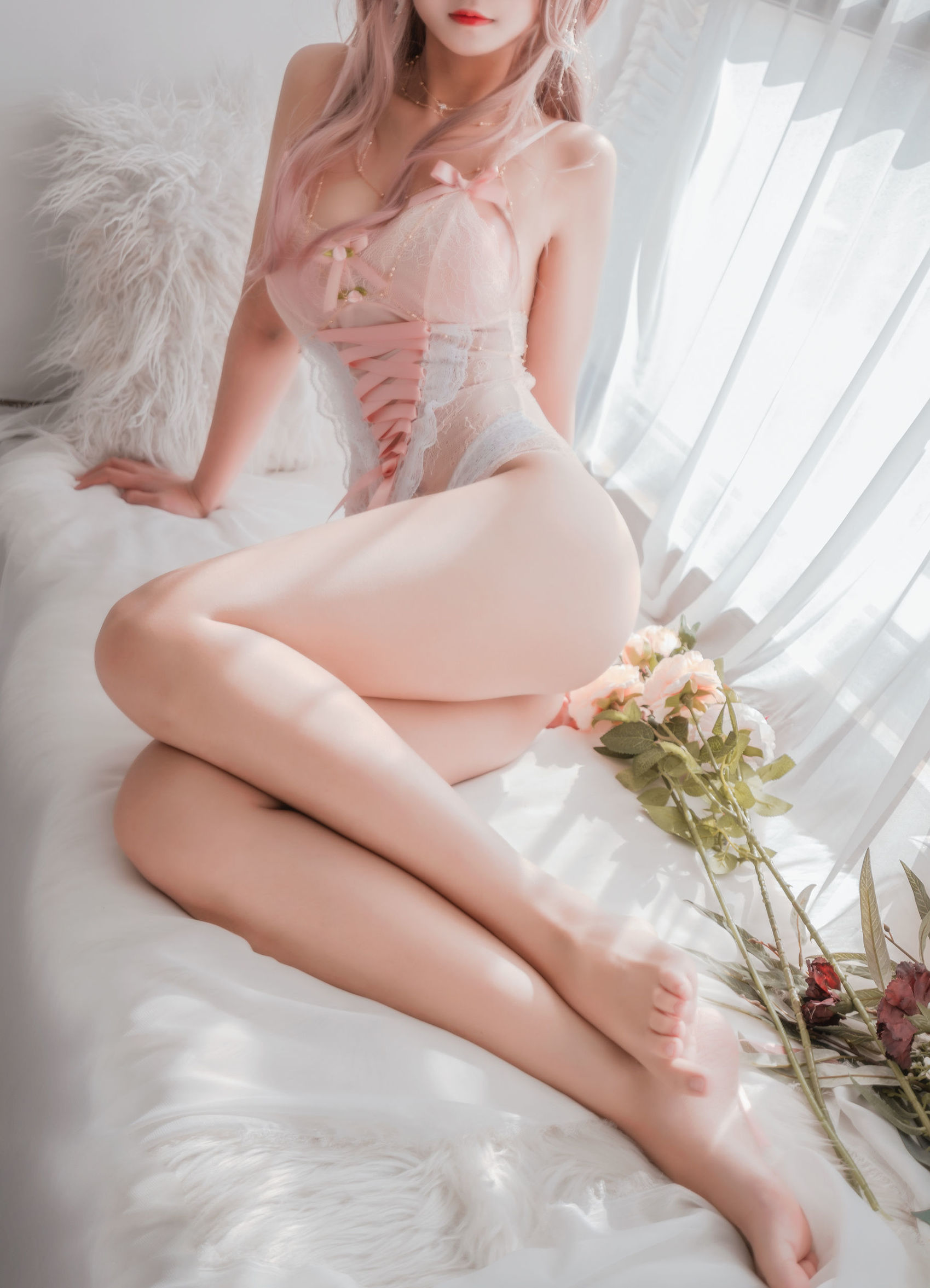 コスプレ福利] 微博妹子三度_69 - エルフの緊身衣