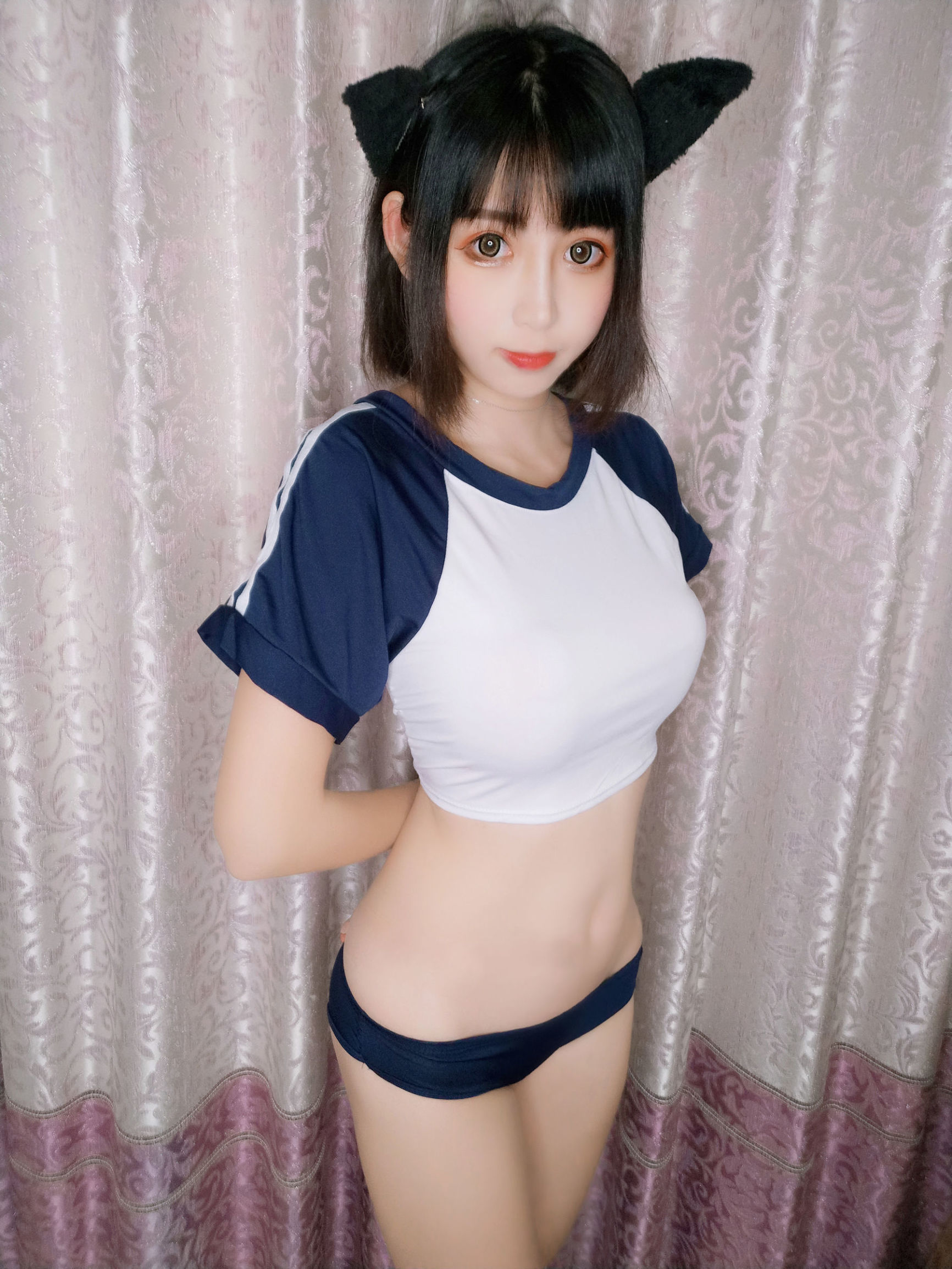 COS Welfare] Weibo Girl Xiao Su Jiang - Gymnastics Uniform
