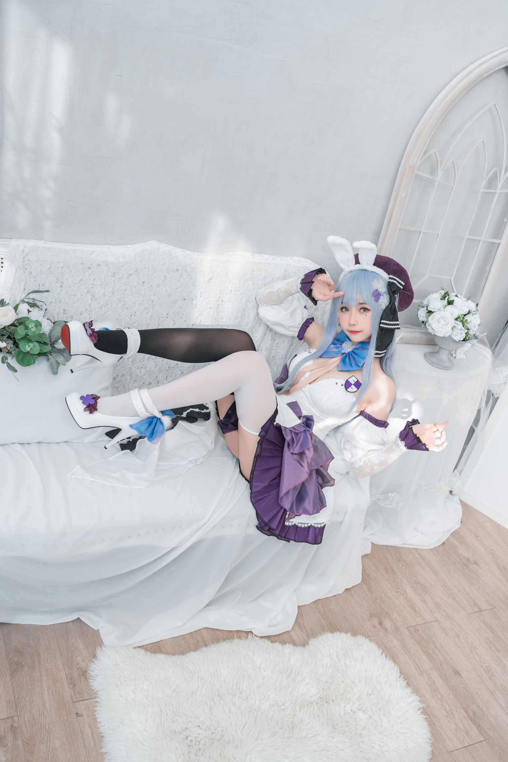 COS Phúc lợi] Cô gái Weibo Momoko Aoi - HK416