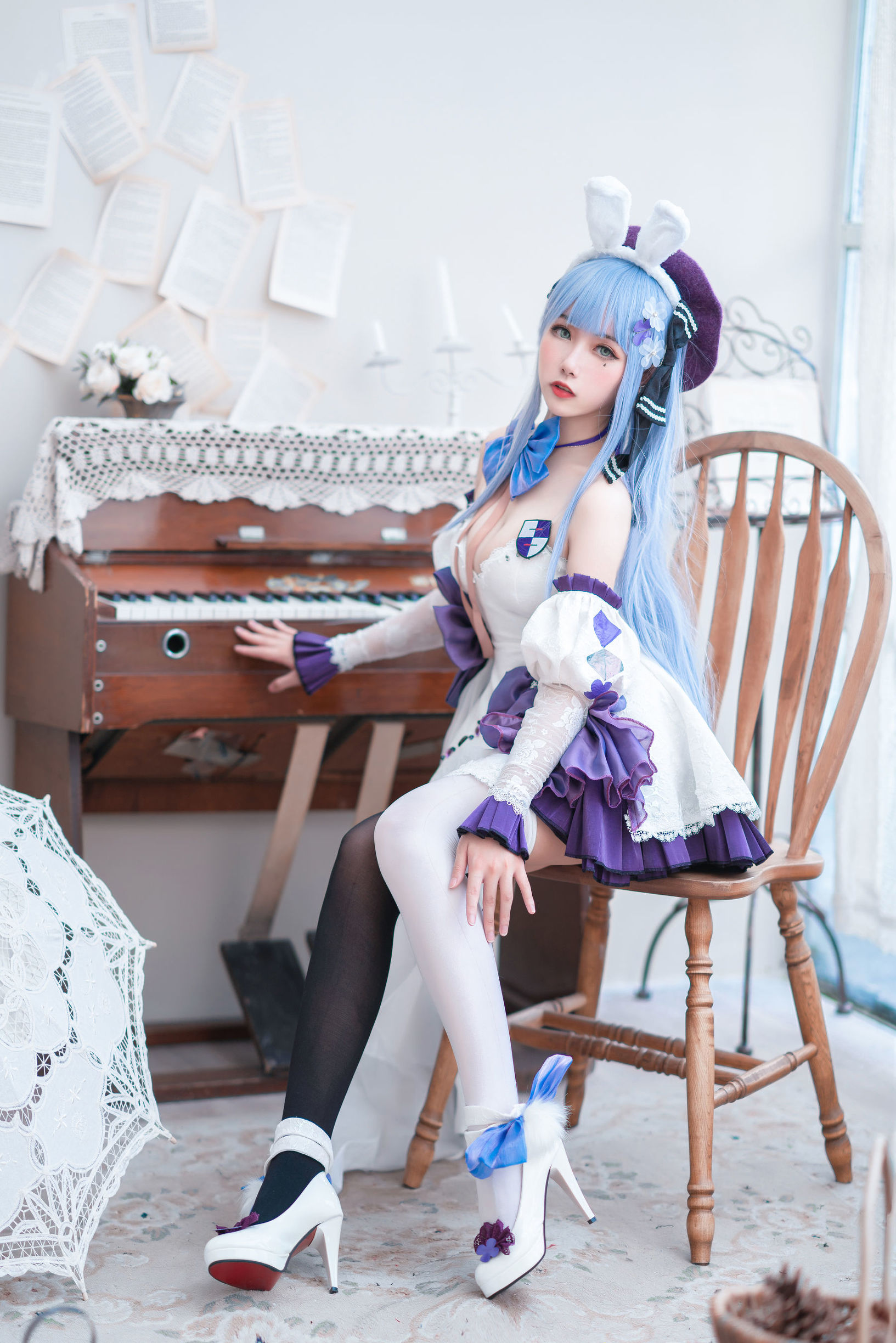 COS Phúc lợi] Cô gái Weibo Momoko Aoi - HK416