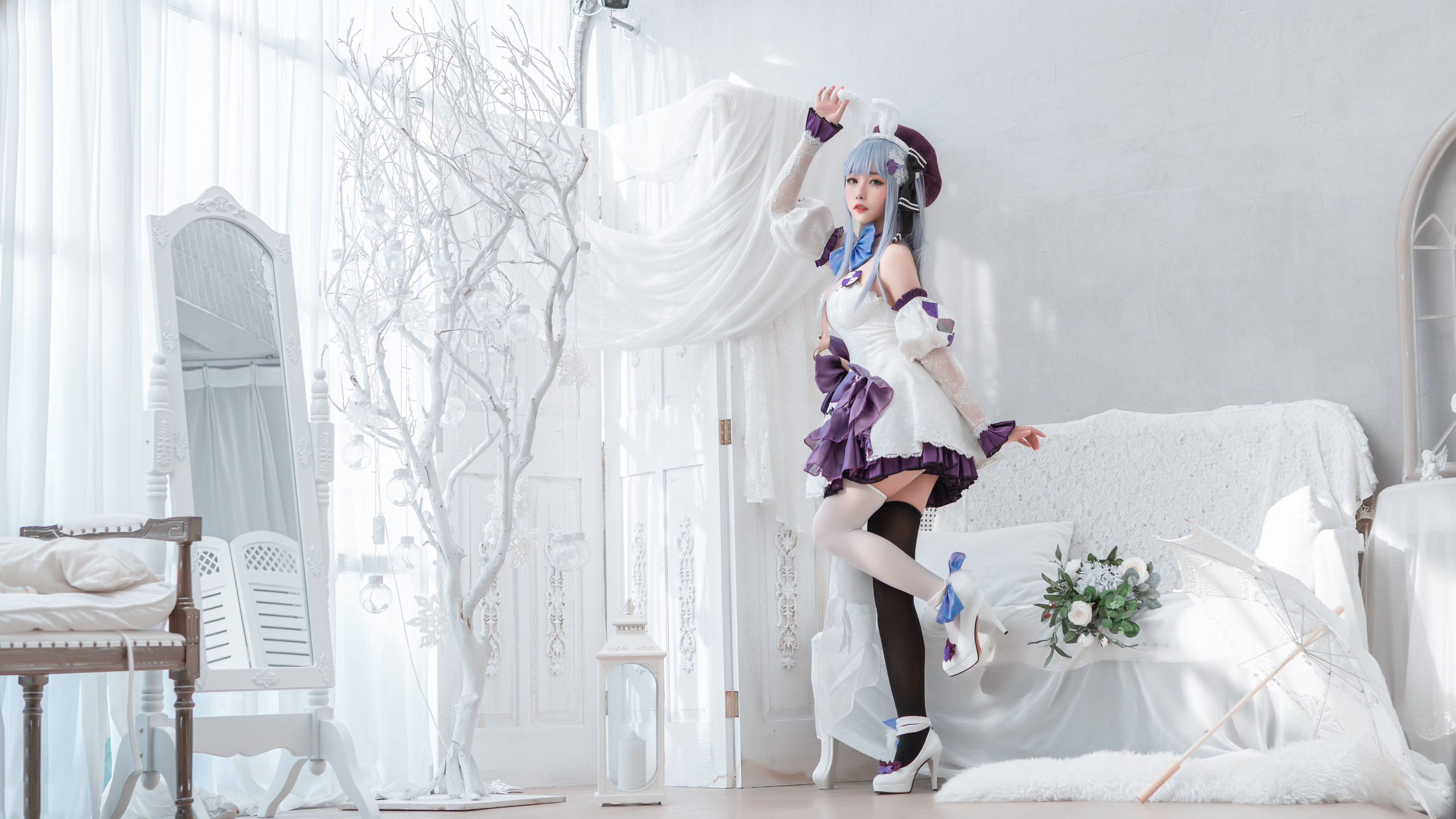 COS Phúc lợi] Cô gái Weibo Momoko Aoi - HK416