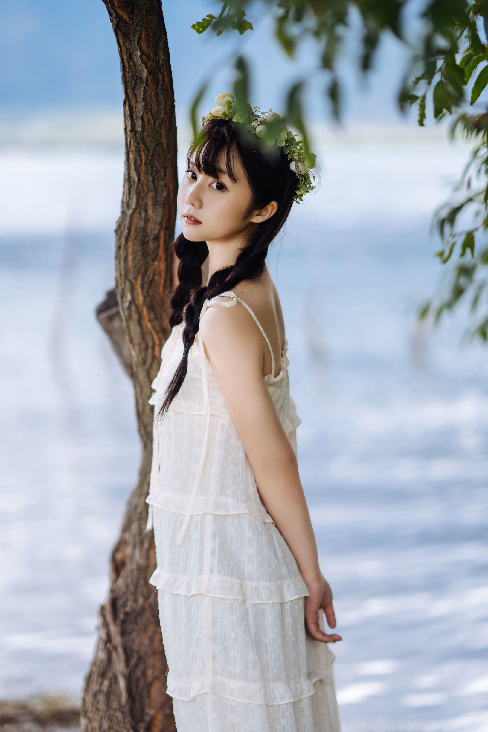 COS Welfare] Weibo Welfare Ji Jing Jiang - Jing Xia's Flower Crown Girl