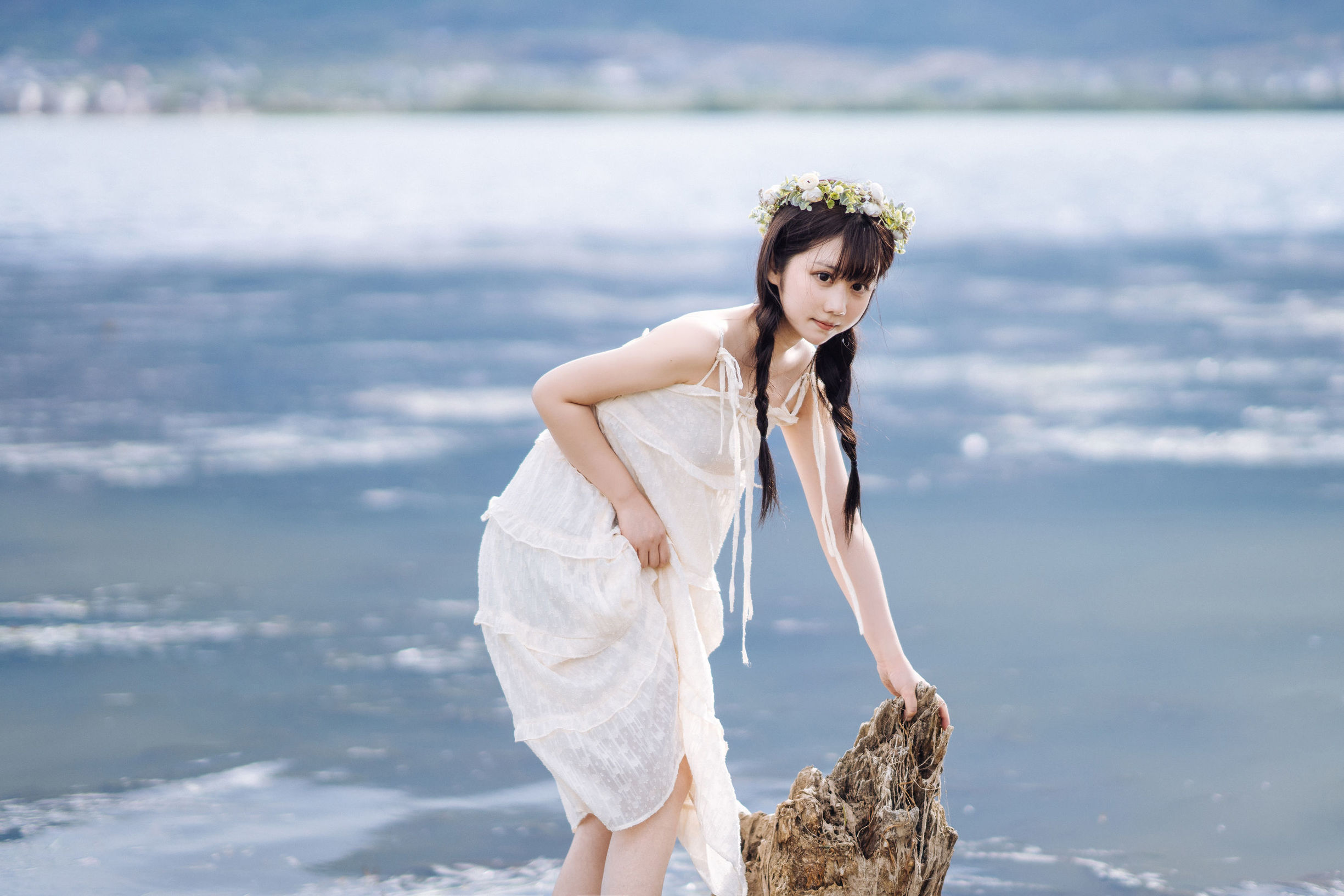 COS Welfare] Weibo Welfare Ji Jing Jiang - Jing Xia's Flower Crown Girl