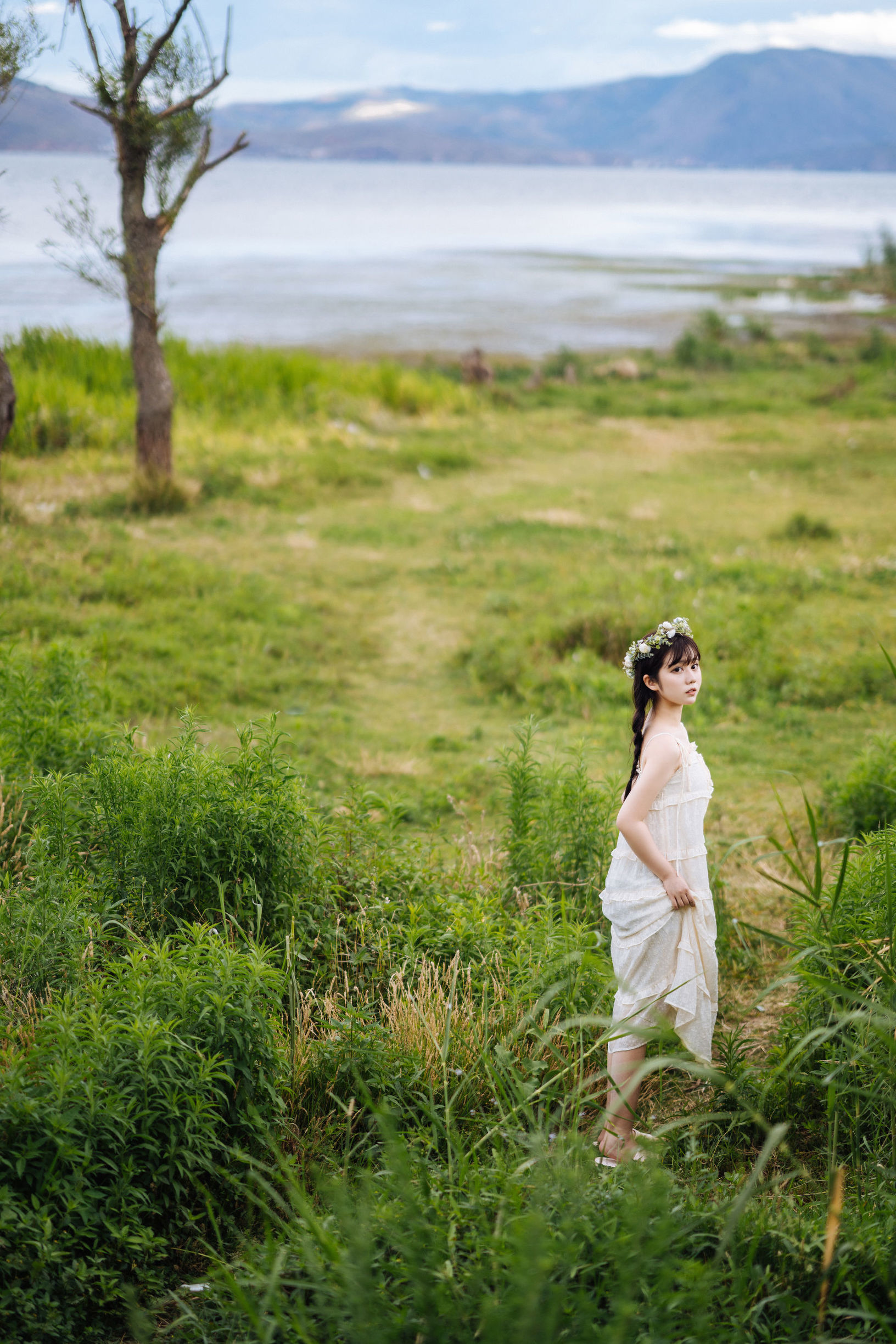 COS Welfare] Weibo Welfare Ji Jing Jiang - Jing Xia's Flower Crown Girl