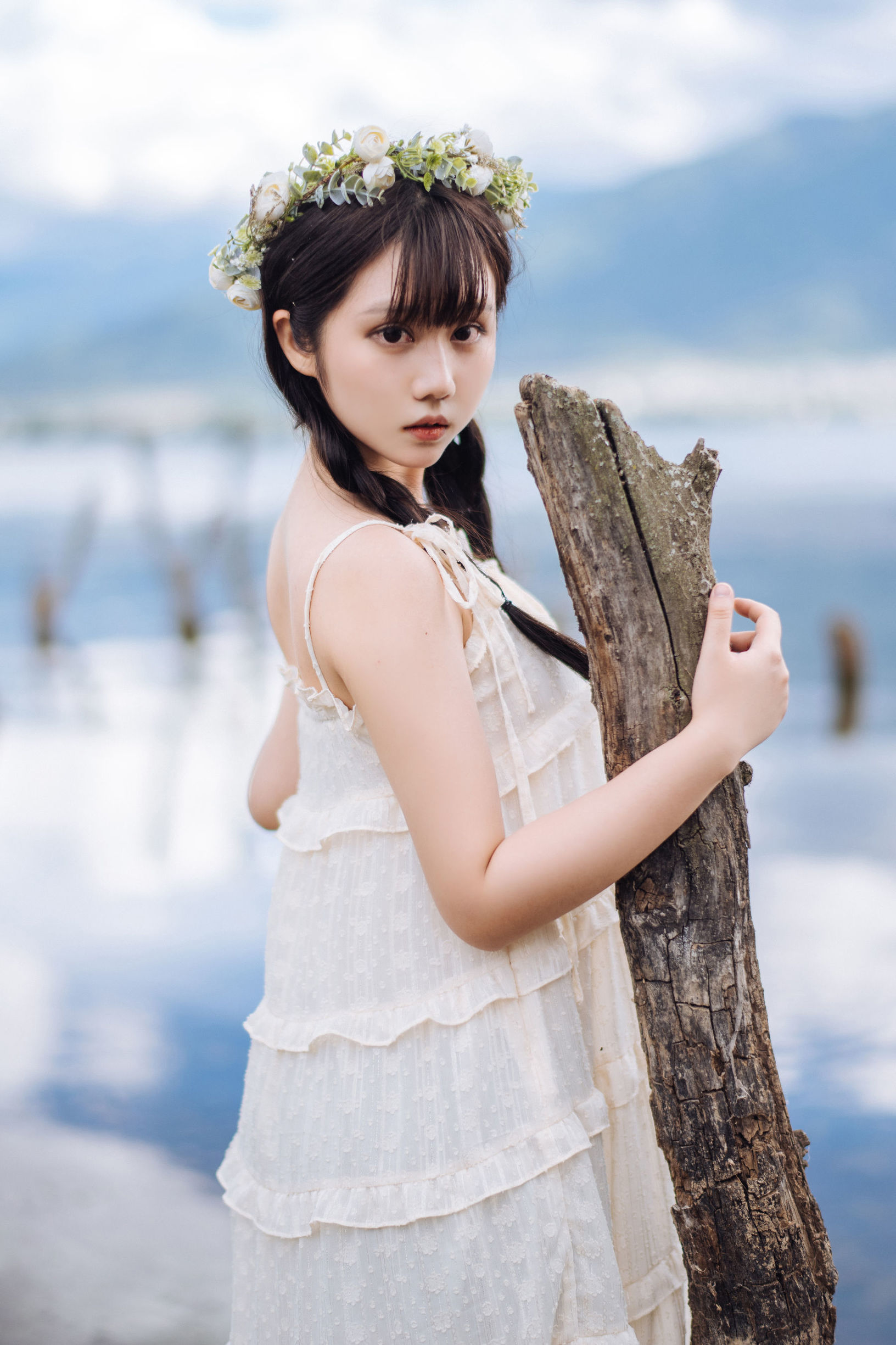 COS Phúc lợi] Weibo Phúc lợi Ji Jing Jiang - Cô gái Vòng hoa của Jing Xia