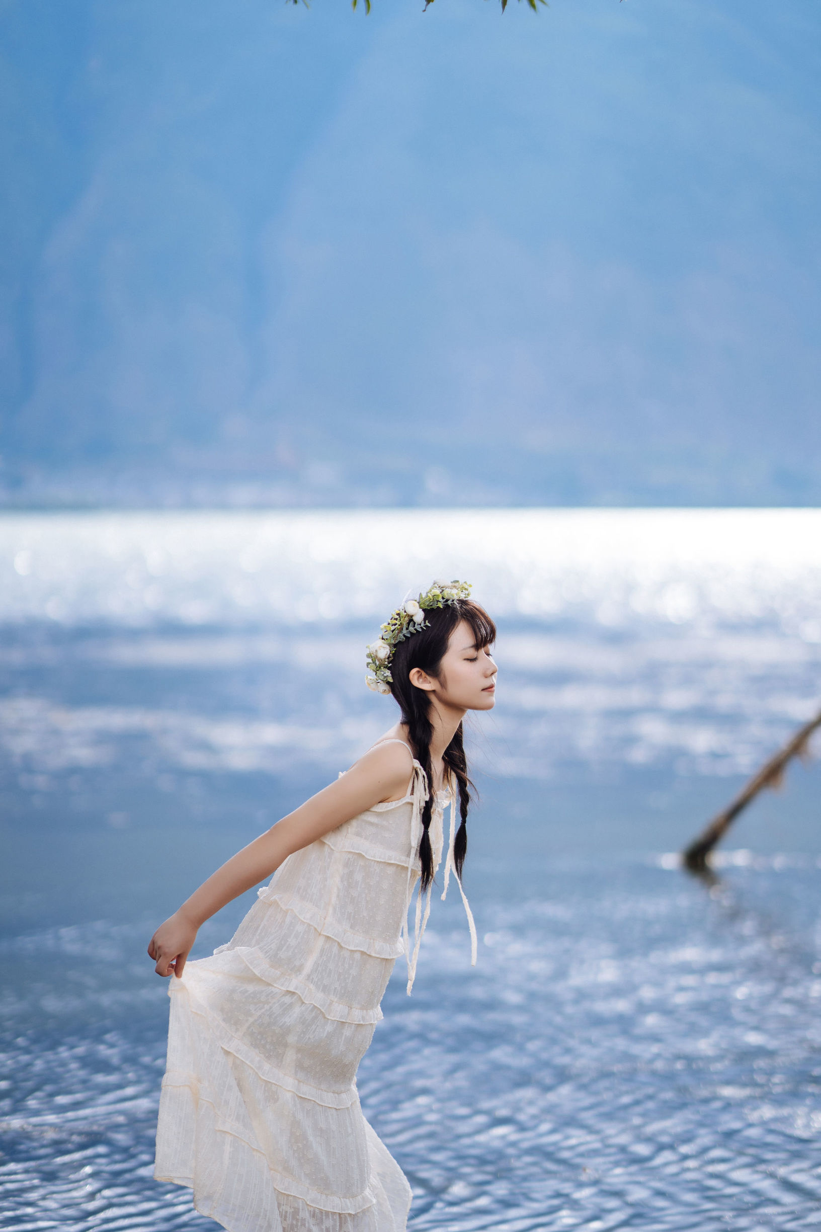 COS Welfare] Weibo Welfare Ji Jing Jiang - Jing Xia's Flower Crown Girl