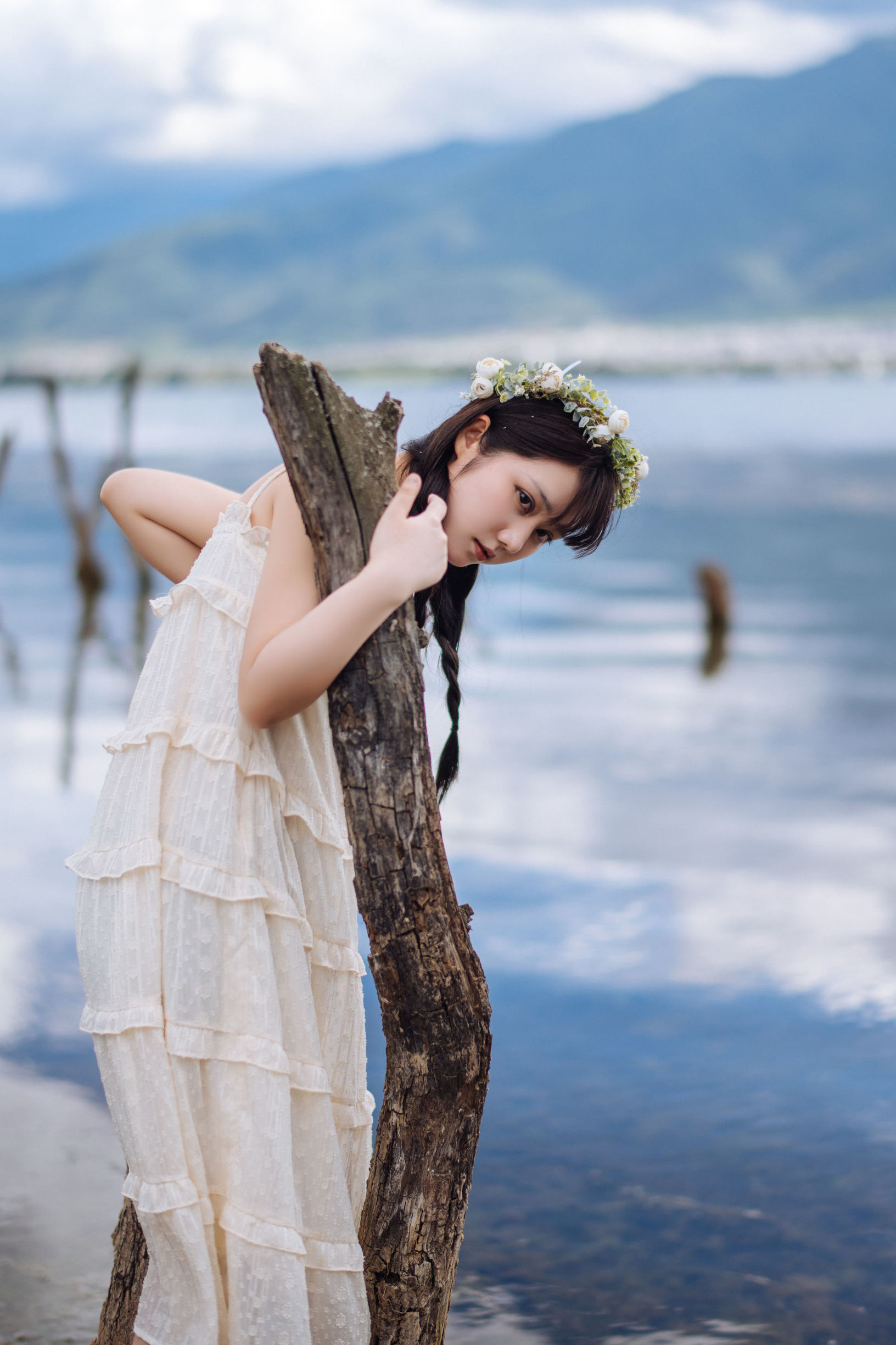 COS Phúc lợi] Weibo Phúc lợi Ji Jing Jiang - Cô gái Vòng hoa của Jing Xia