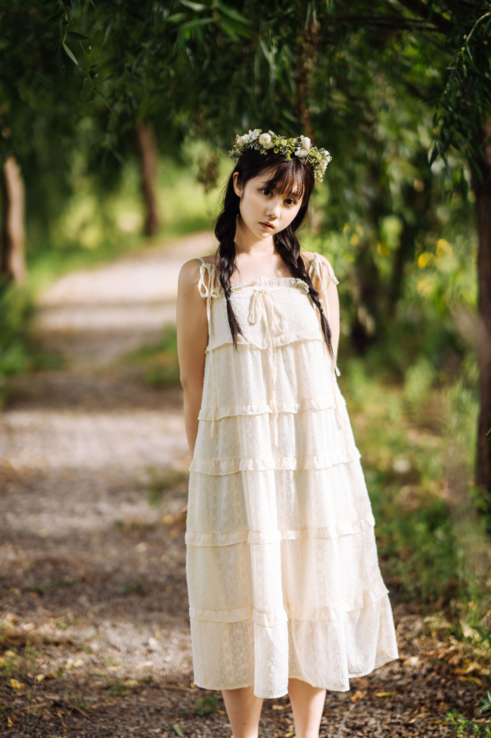 COS Welfare] Weibo Welfare Ji Jing Jiang - Jing Xia's Flower Crown Girl