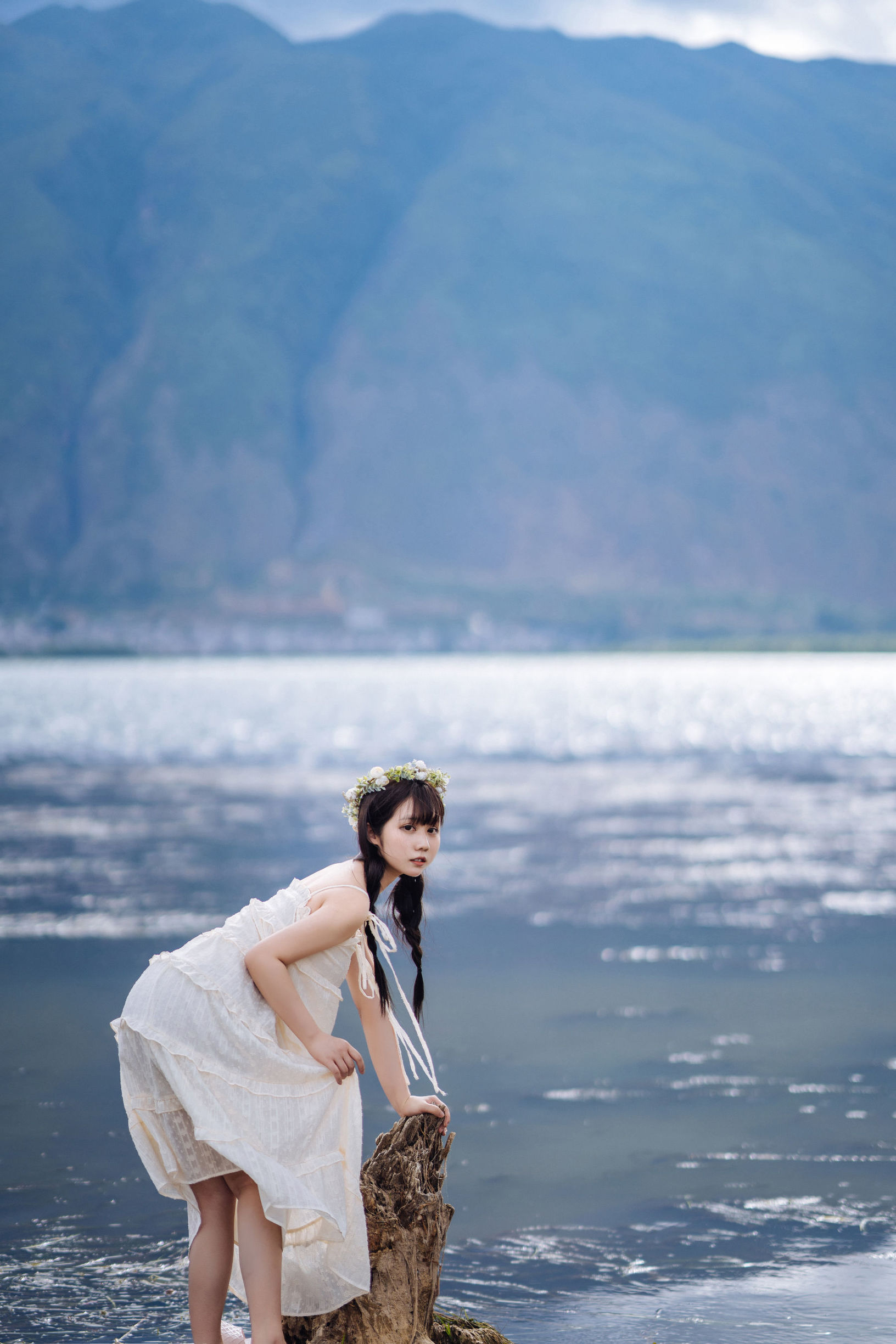 COS Welfare] Weibo Welfare Ji Jing Jiang - Jing Xia's Flower Crown Girl