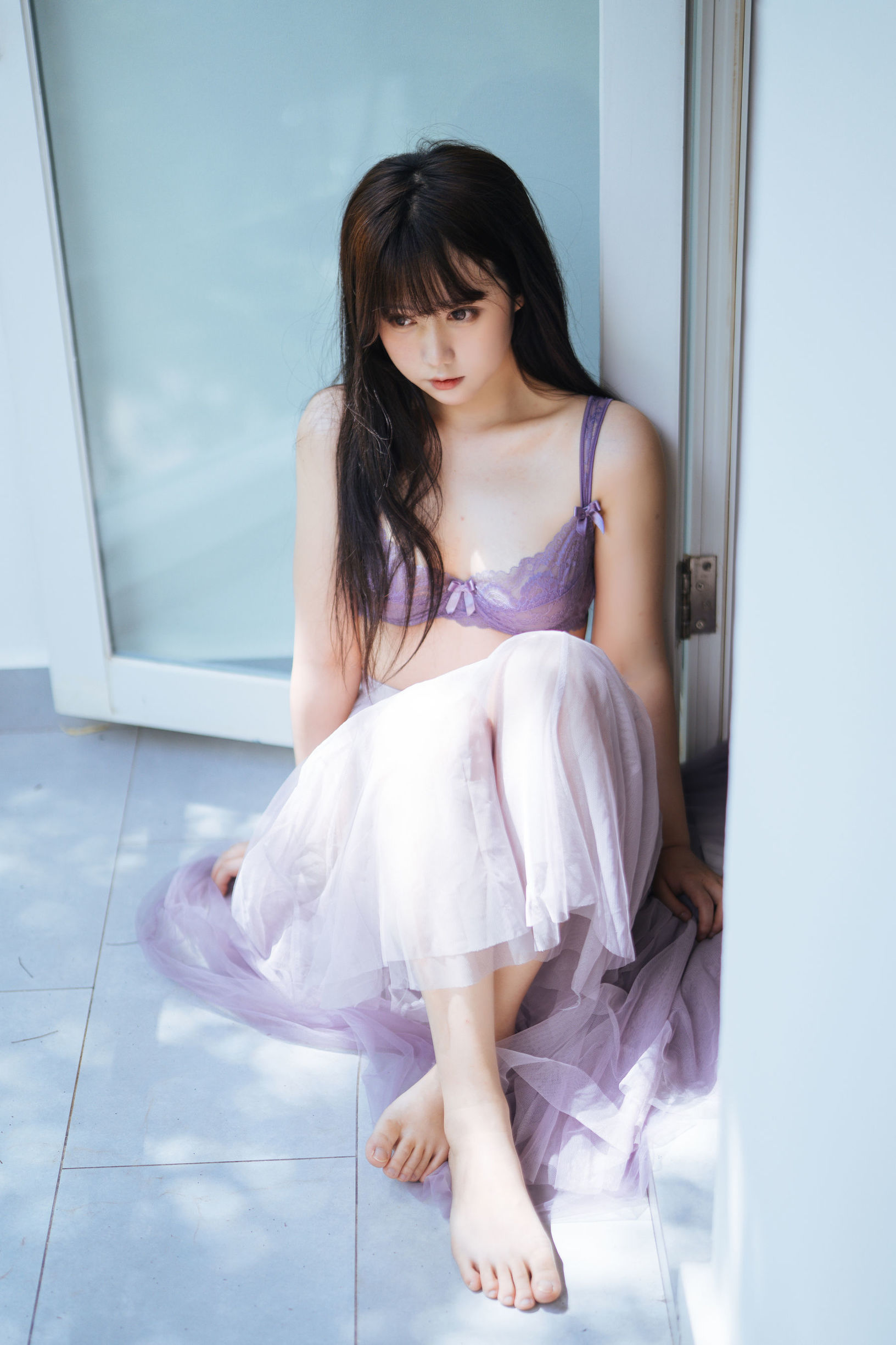 COSフクリ] ウェイボー フクリ姫 ジンちゃん - 静夏の薄纱レース