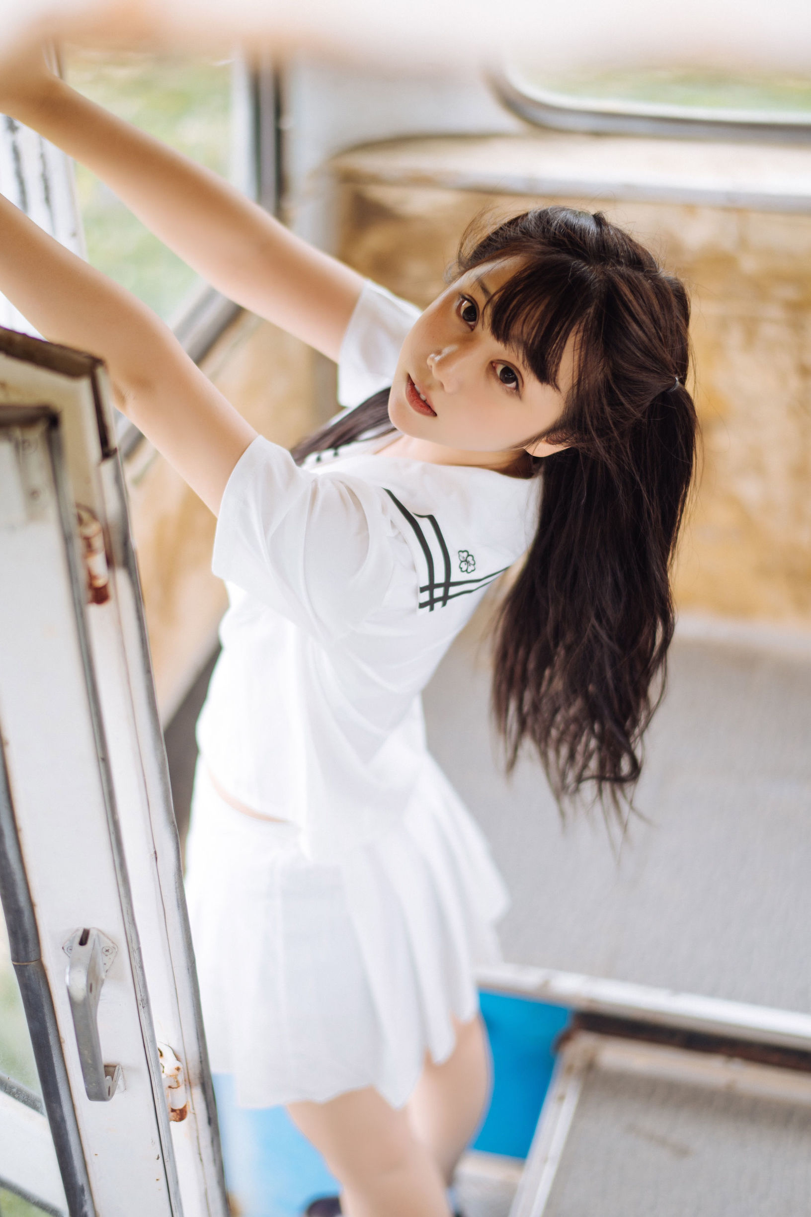 COS Phúc lợi] Weibo Phúc lợi Ji Jing Jiang - Jing Xia của JK Thiếu nữ