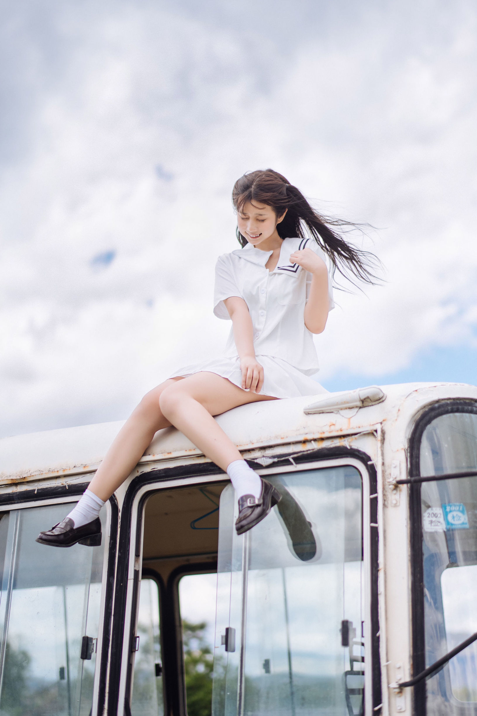 COS Phúc lợi] Weibo Phúc lợi Ji Jing Jiang - Jing Xia của JK Thiếu nữ