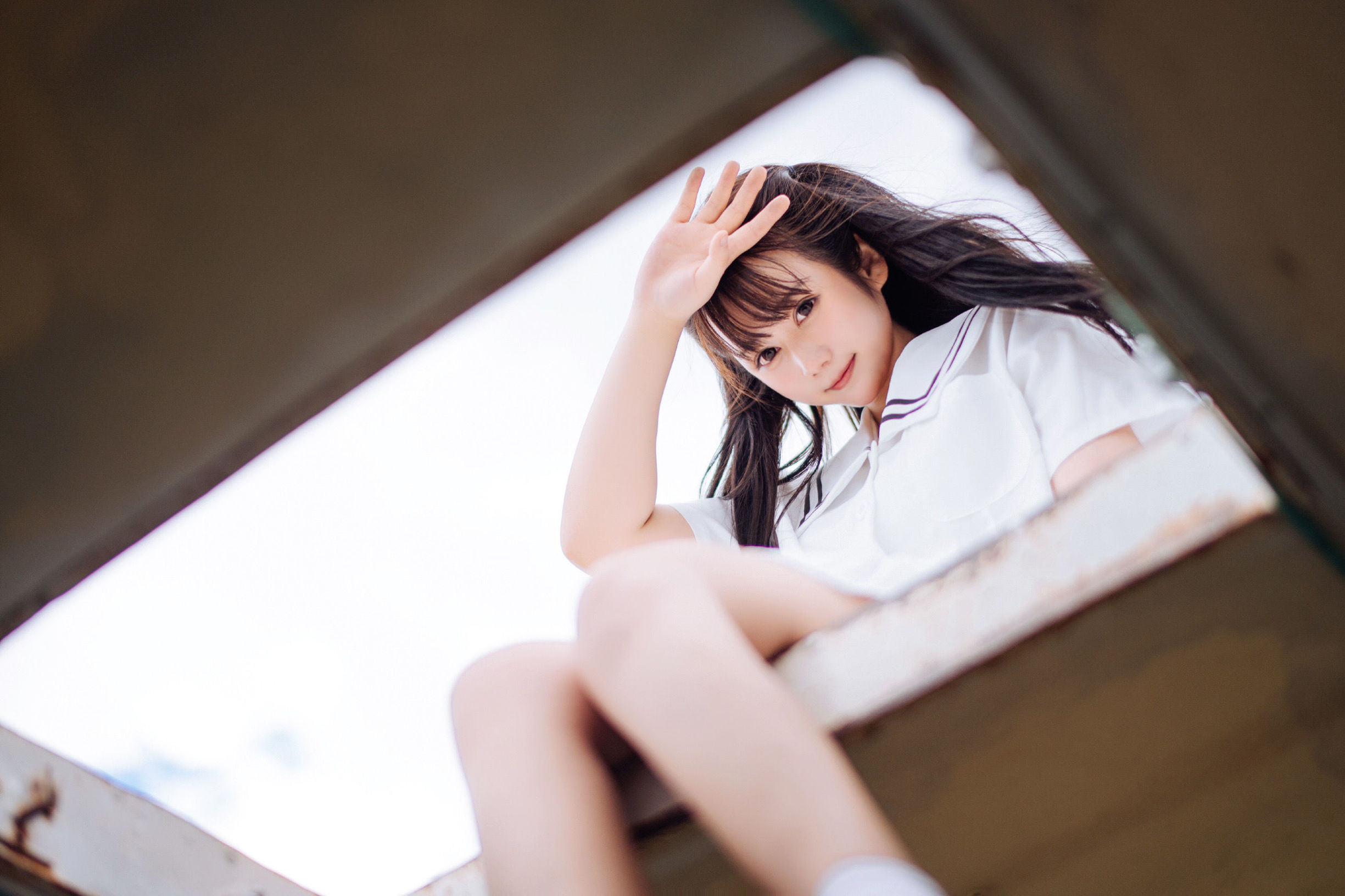 COS Phúc lợi] Weibo Phúc lợi Ji Jing Jiang - Jing Xia của JK Thiếu nữ