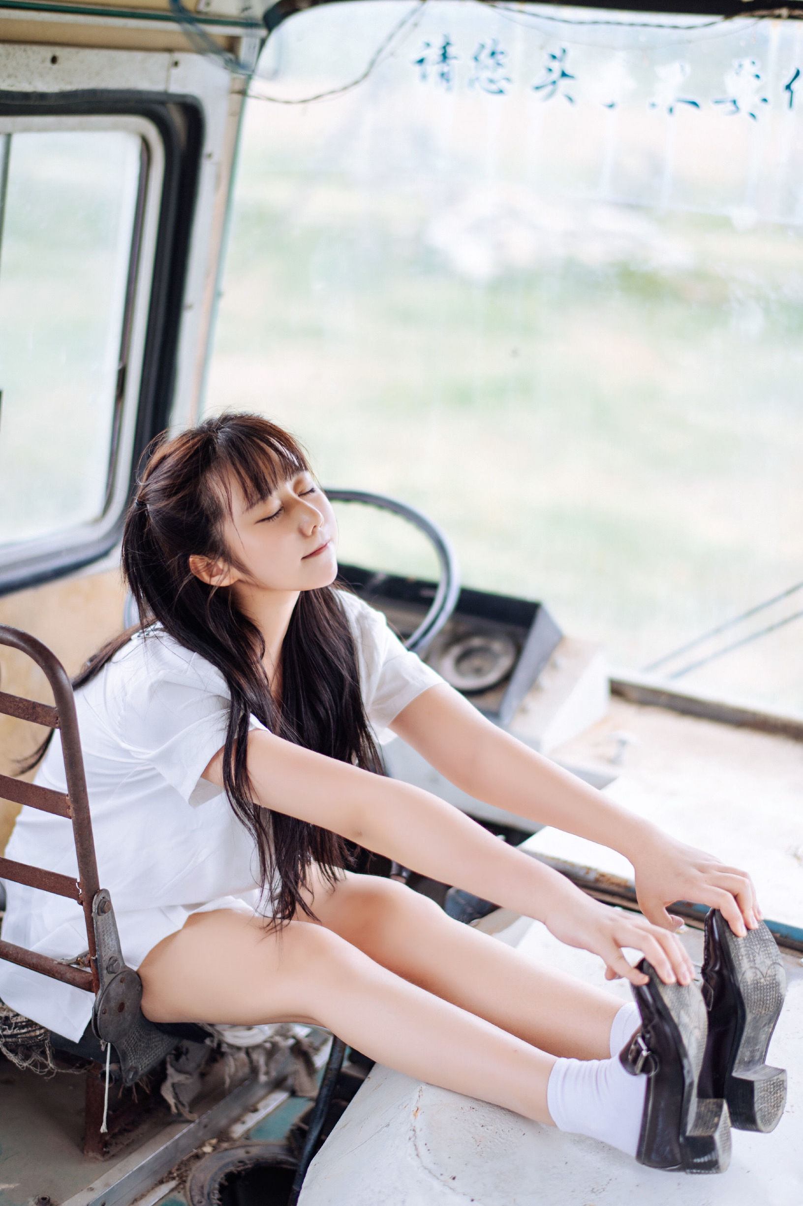 COS Phúc lợi] Weibo Phúc lợi Ji Jing Jiang - Jing Xia của JK Thiếu nữ