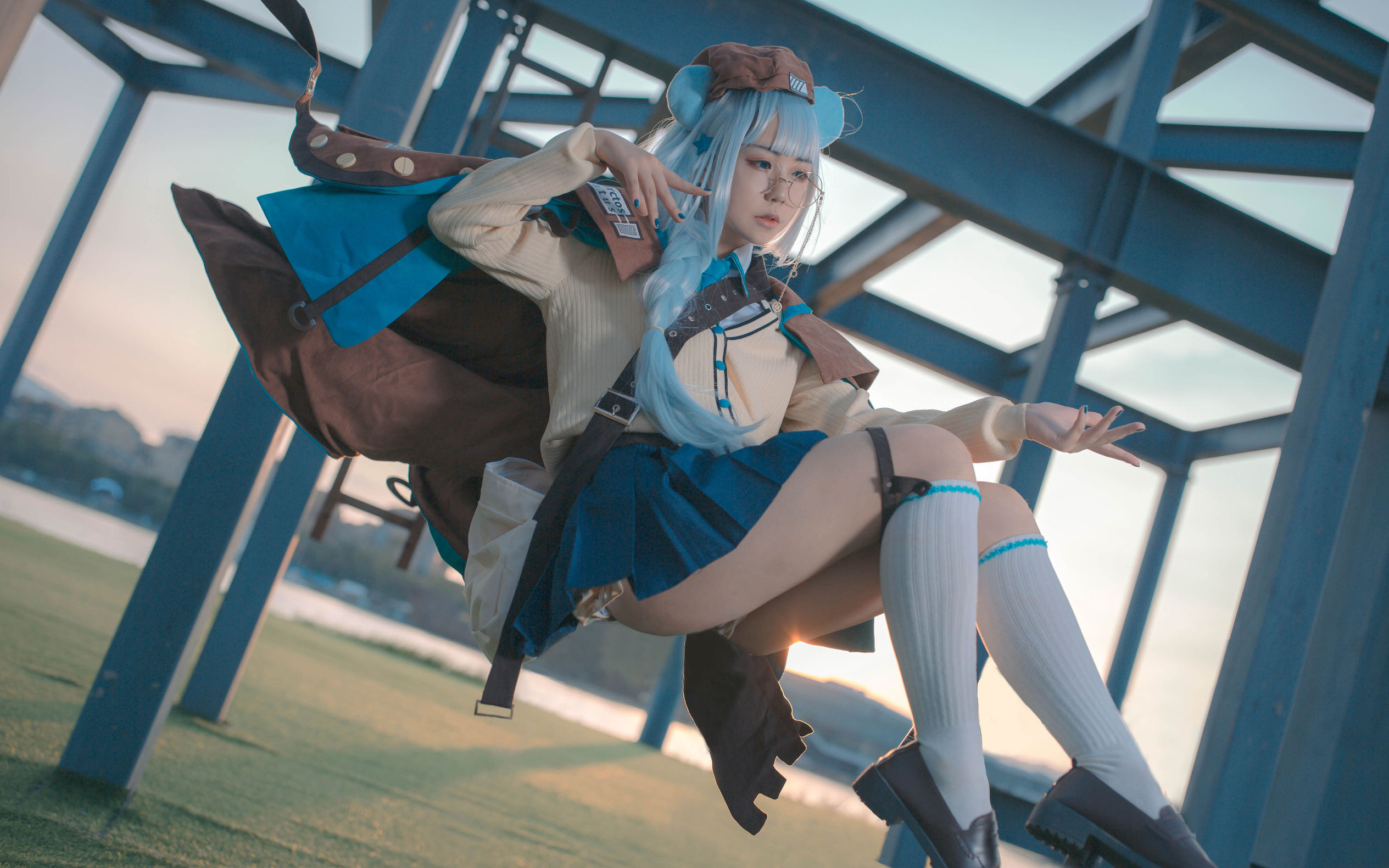 COS福利] 微博萌妹藍小沂KiKi - 明日方舟