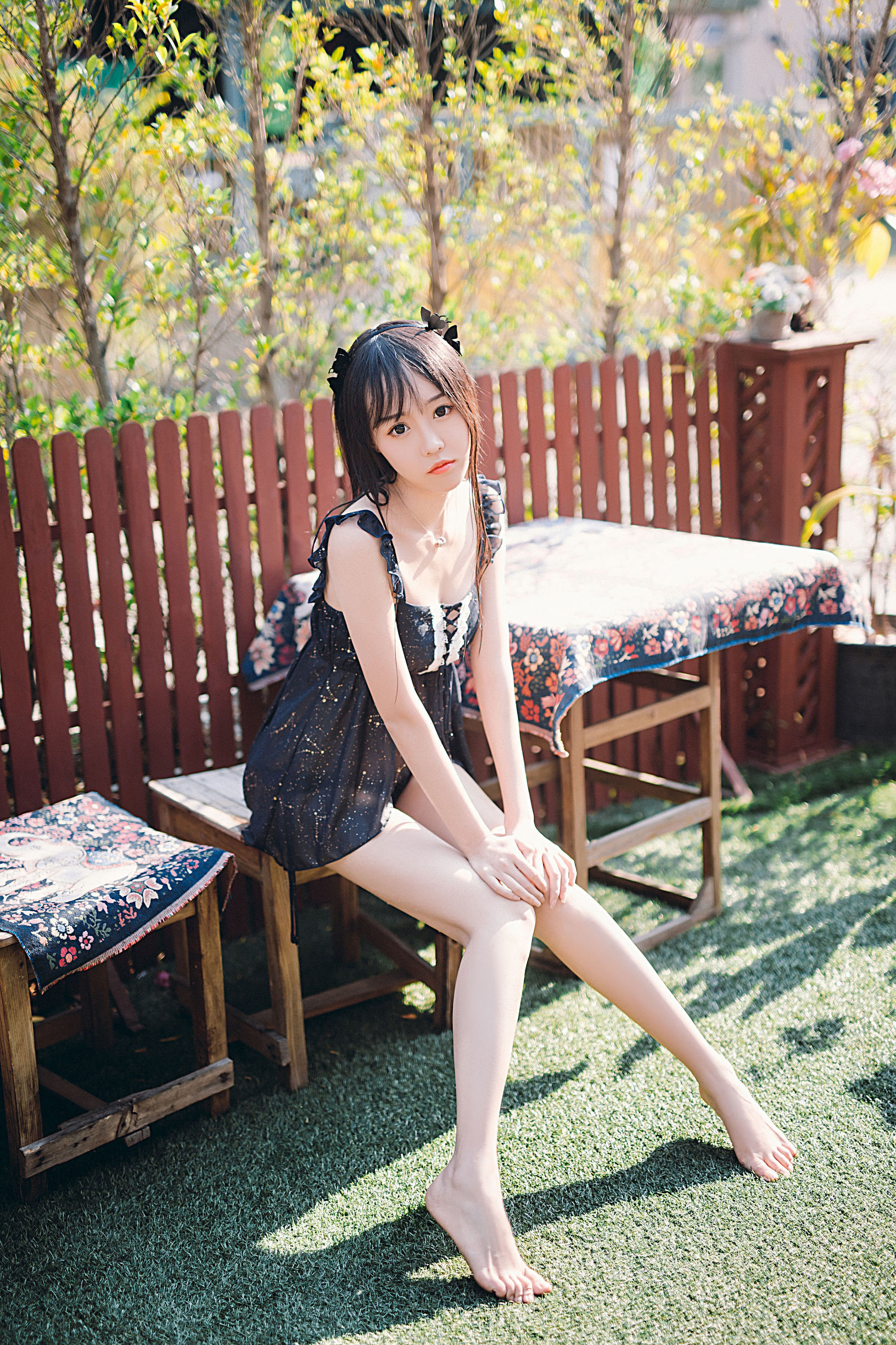 COS Phúc Lợi] Douyu Chủ Bá Cai Ni Me Me - Áo Tắm