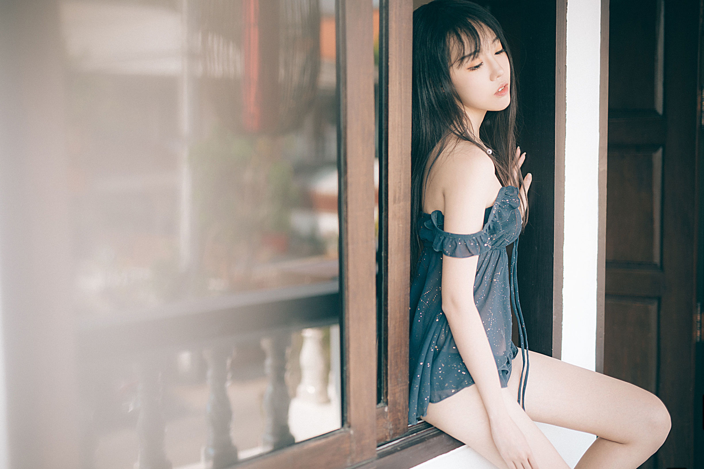 COS Welfare] Douyu Broadcaster Cai Ni Me Me - Swimsuit