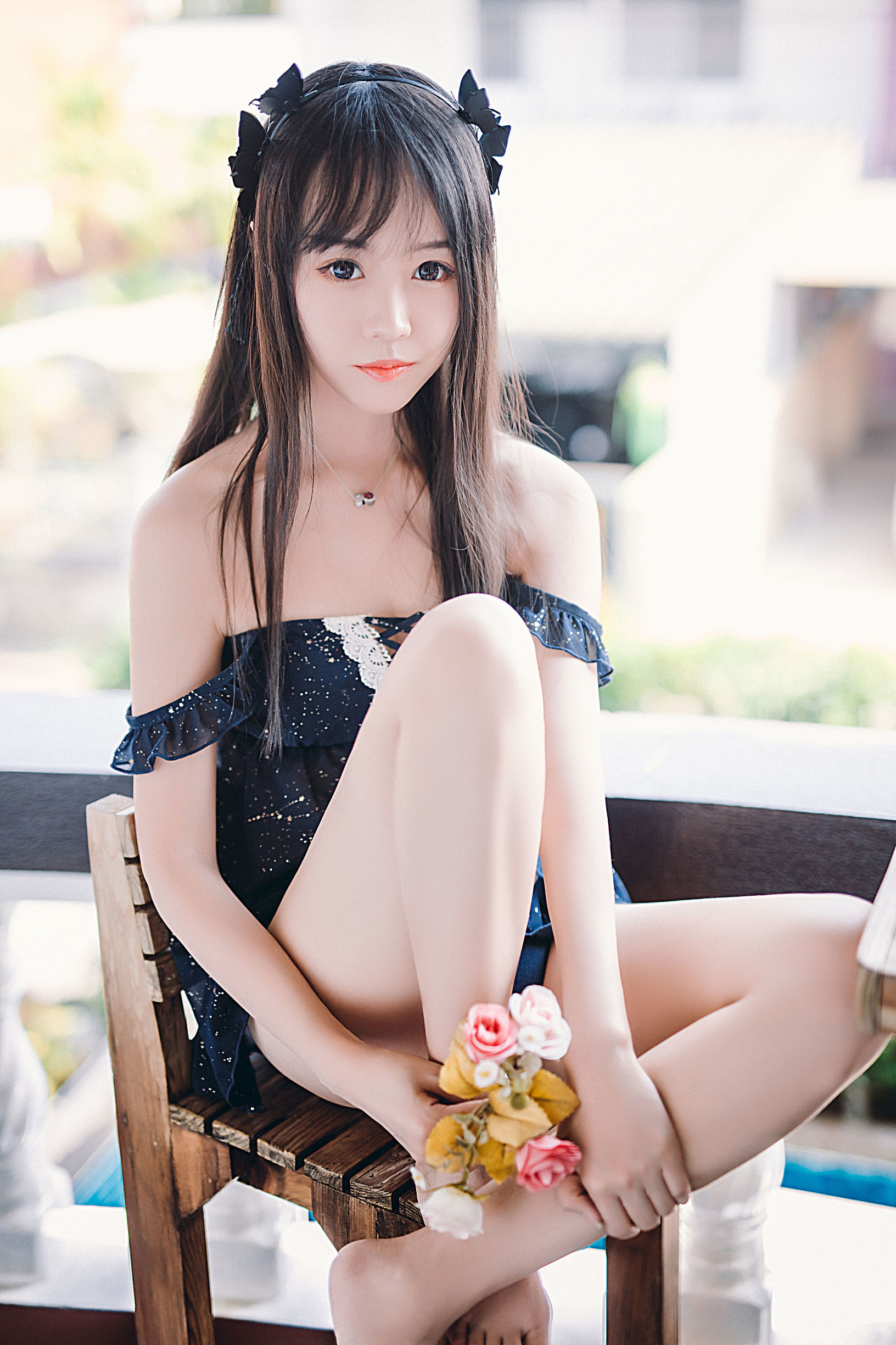 COS Phúc Lợi] Douyu Chủ Bá Cai Ni Me Me - Áo Tắm