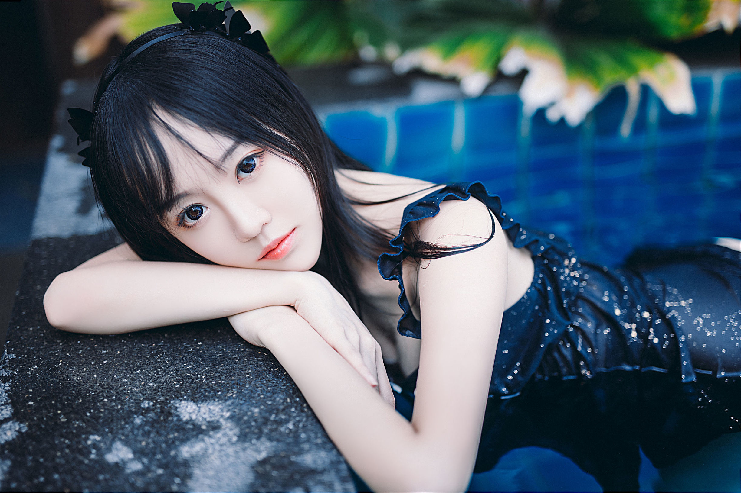 COS Phúc Lợi] Douyu Chủ Bá Cai Ni Me Me - Áo Tắm