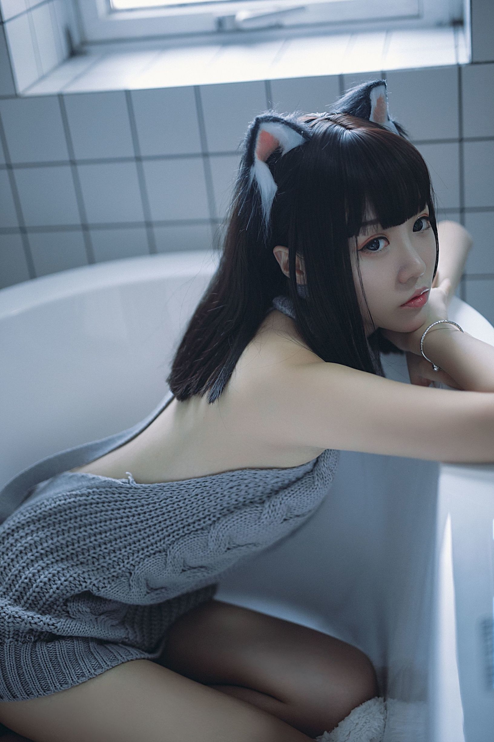 COS Welfare] Douyu Broadcaster Cai Ni Mei Mei - Cat Ears
