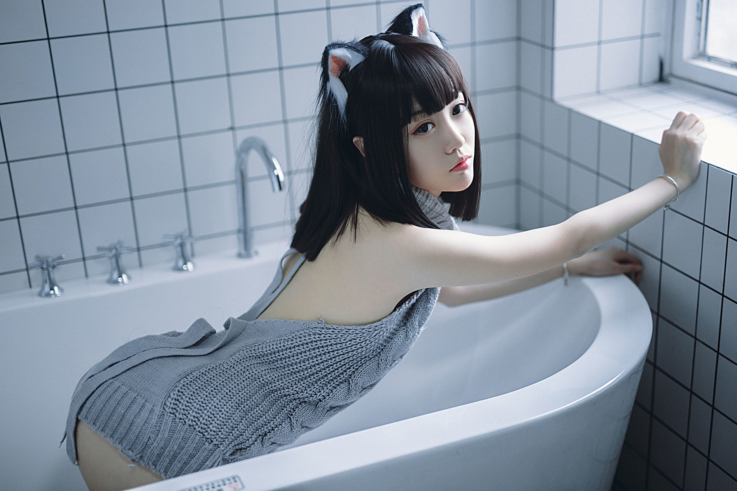 COS Welfare] Douyu Broadcaster Cai Ni Mei Mei - Cat Ears