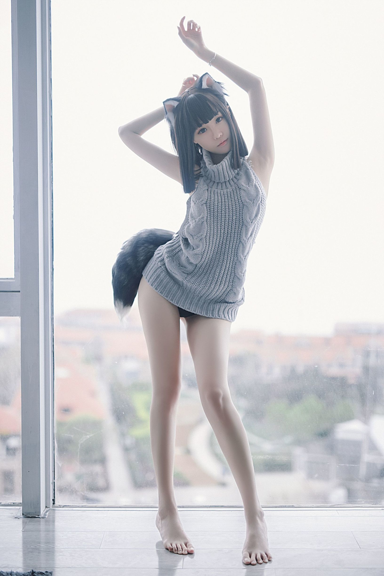 COS Welfare] Douyu Broadcaster Cai Ni Mei Mei - Cat Ears