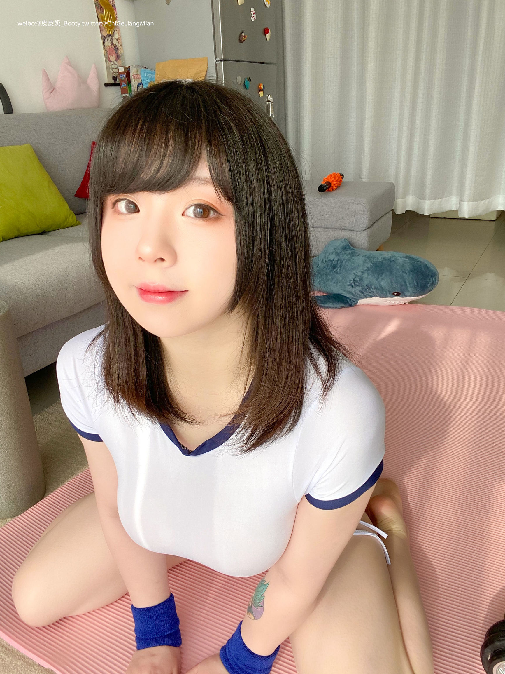 คอสฟู๋ลี่] ปีปีไน น่ารักมากเลย - ชุดกีฬายิมนาสติกแบบสูง